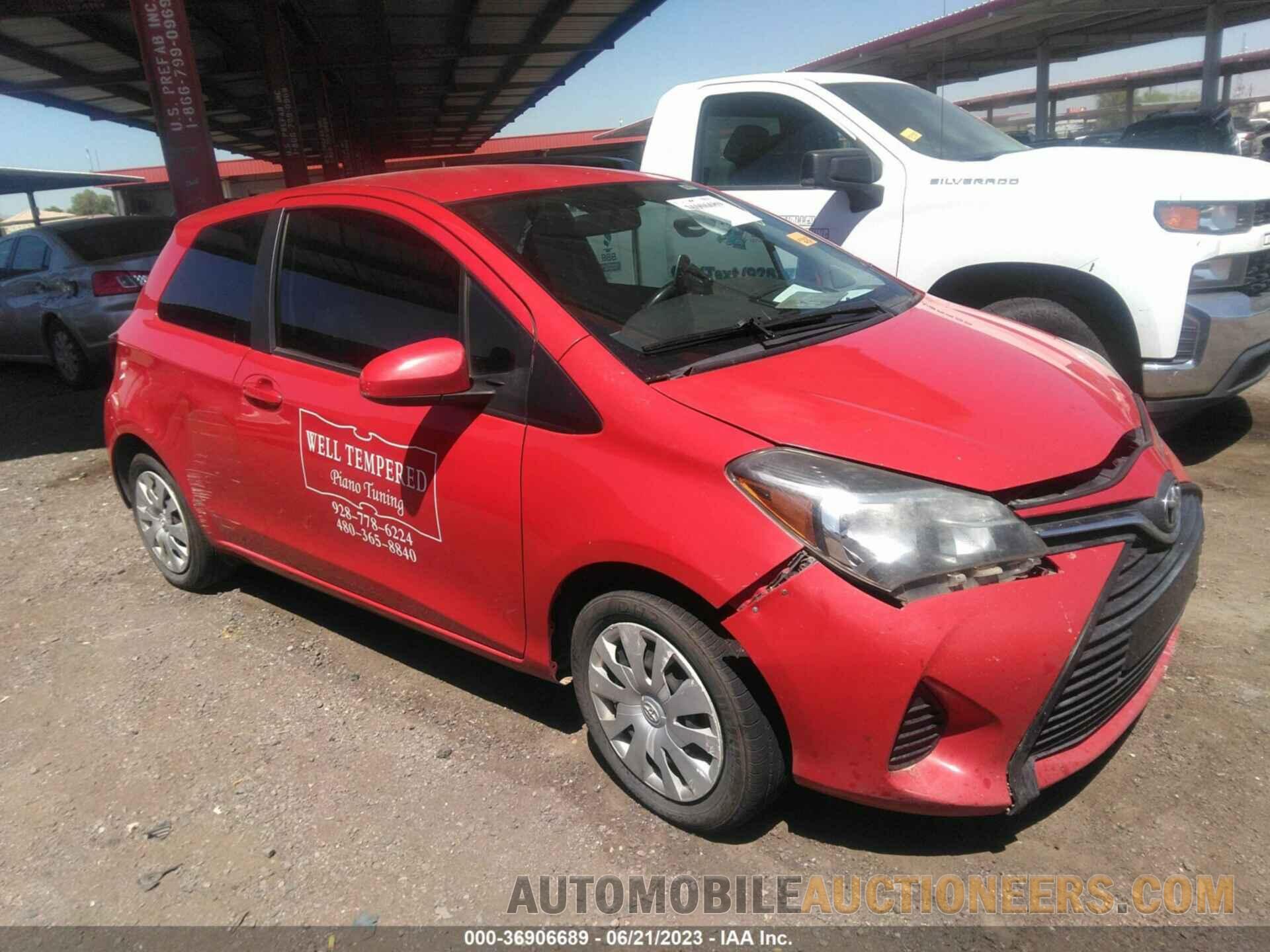 VNKJTUD38FA017615 TOYOTA YARIS 2015