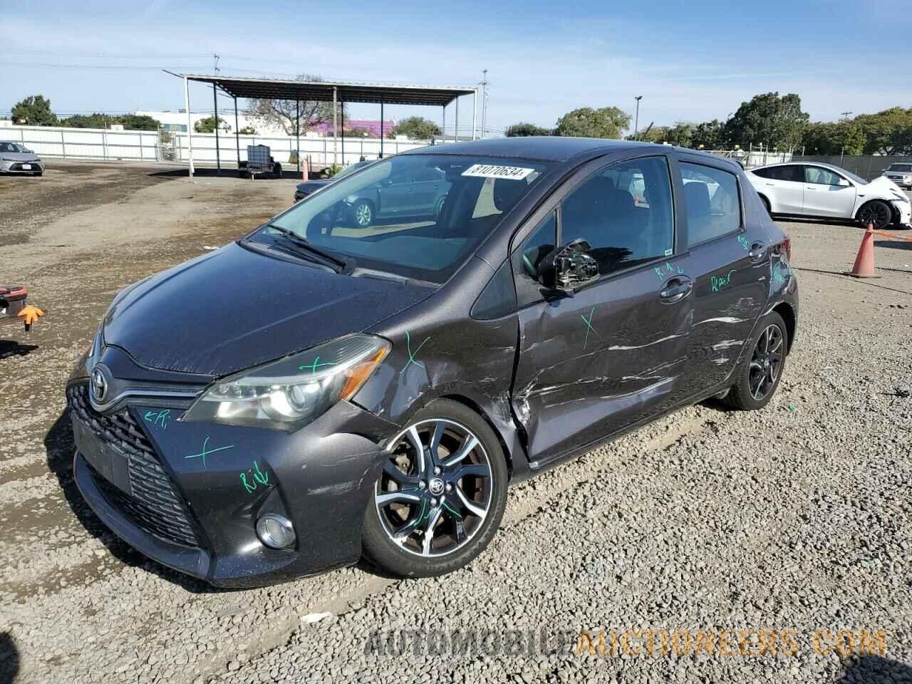 VNKKTUD32FA033524 TOYOTA YARIS 2015