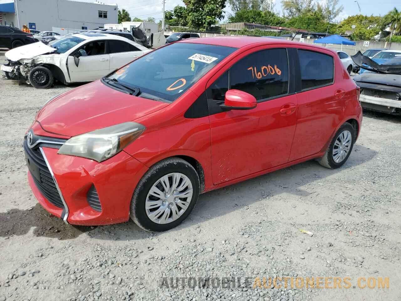 VNKKTUD33FA039154 TOYOTA YARIS 2015