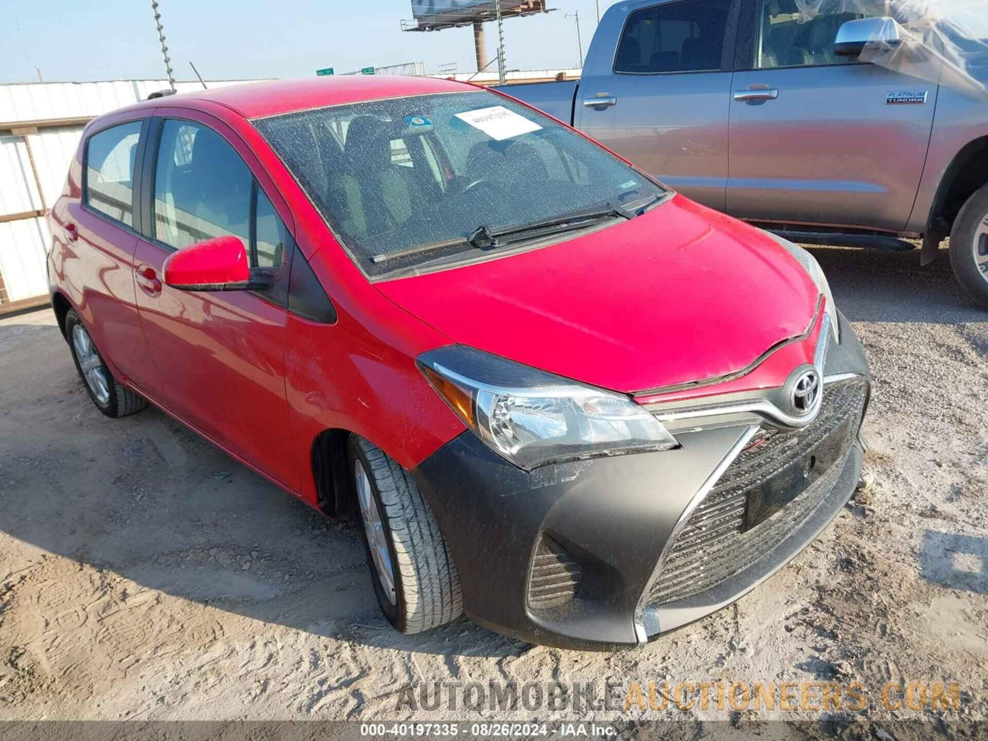 VNKKTUD34FA031838 TOYOTA YARIS 2015