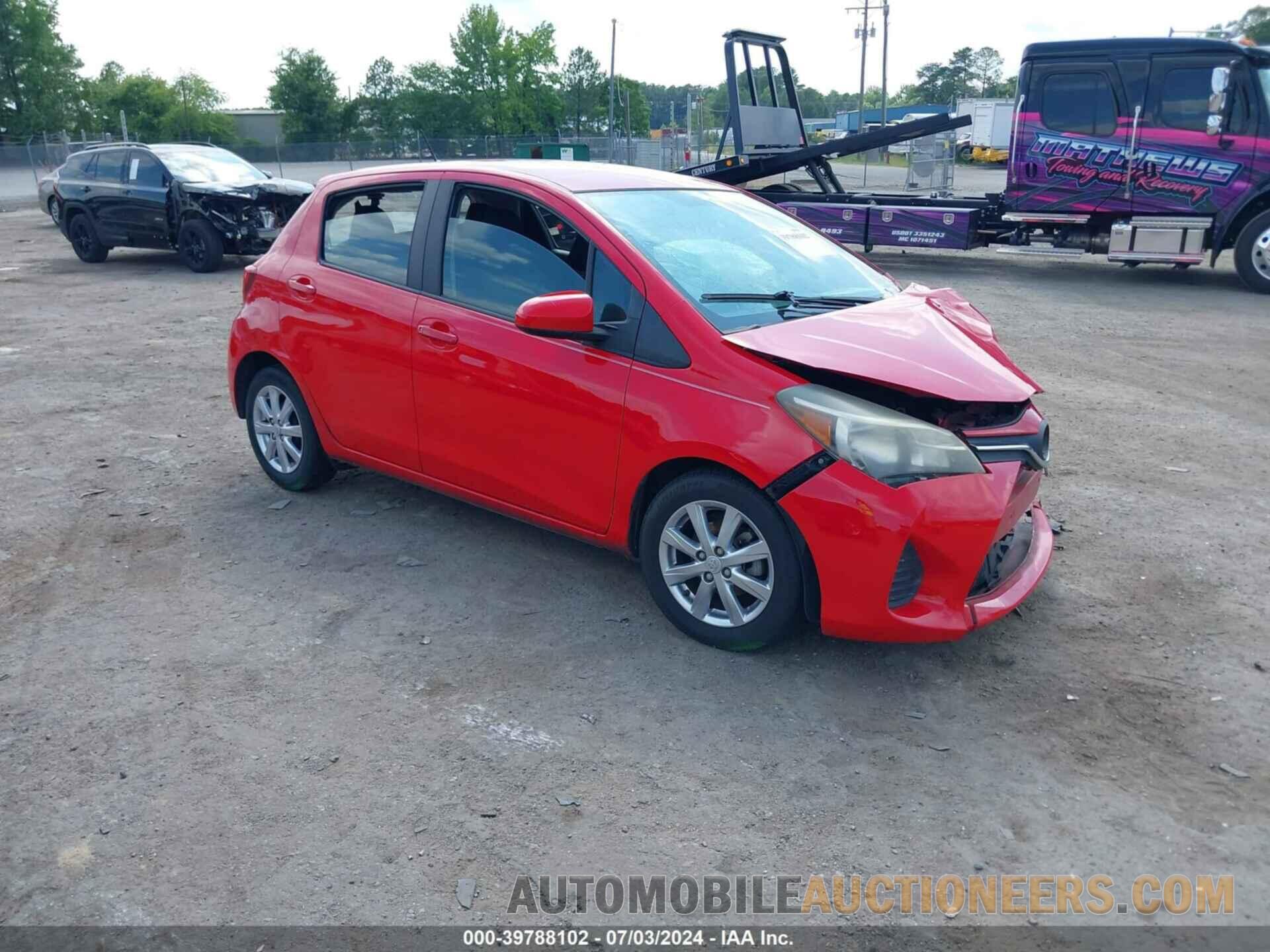 VNKKTUD34FA034951 TOYOTA YARIS 2015