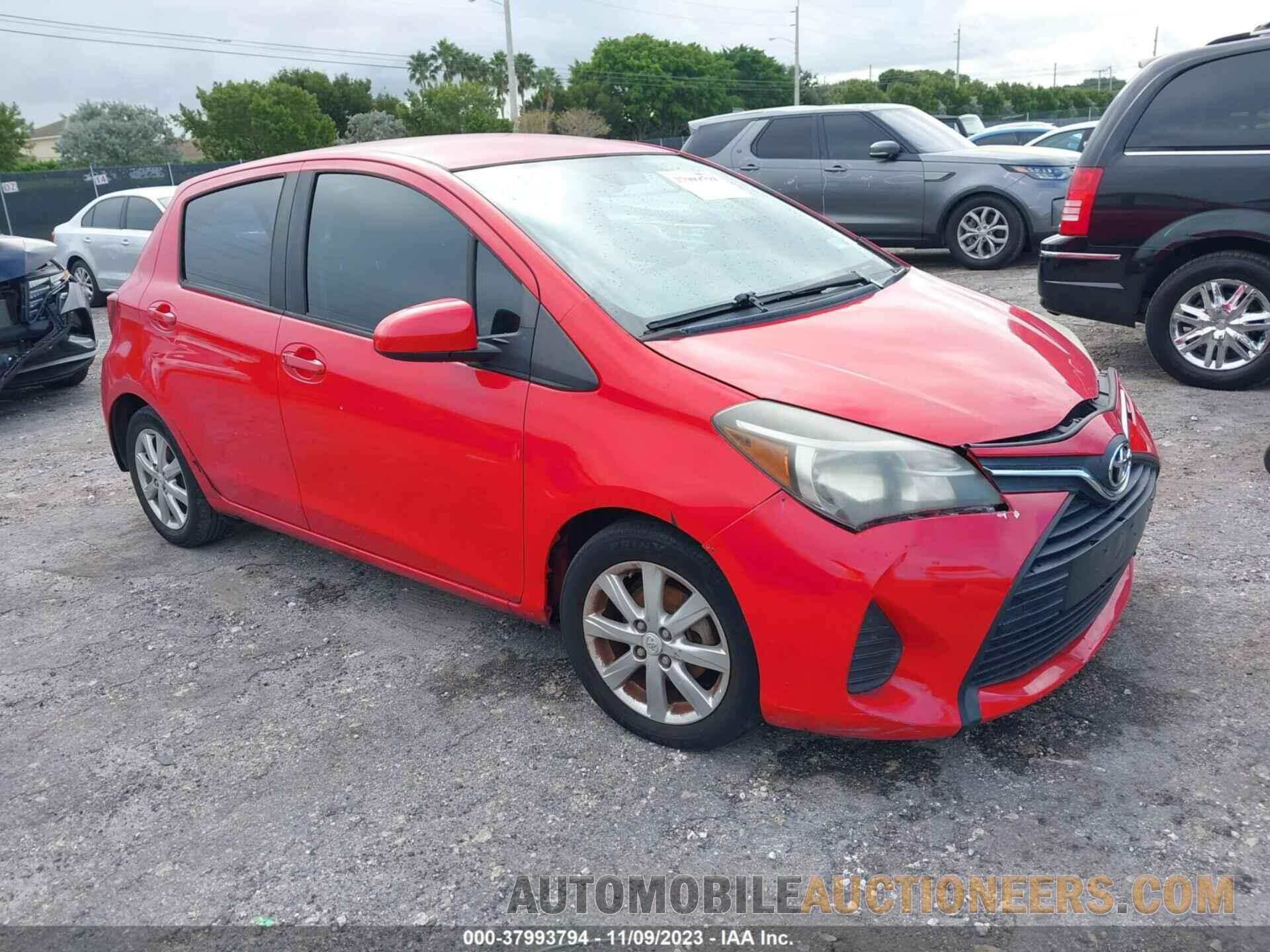 VNKKTUD34FA037865 TOYOTA YARIS 2015