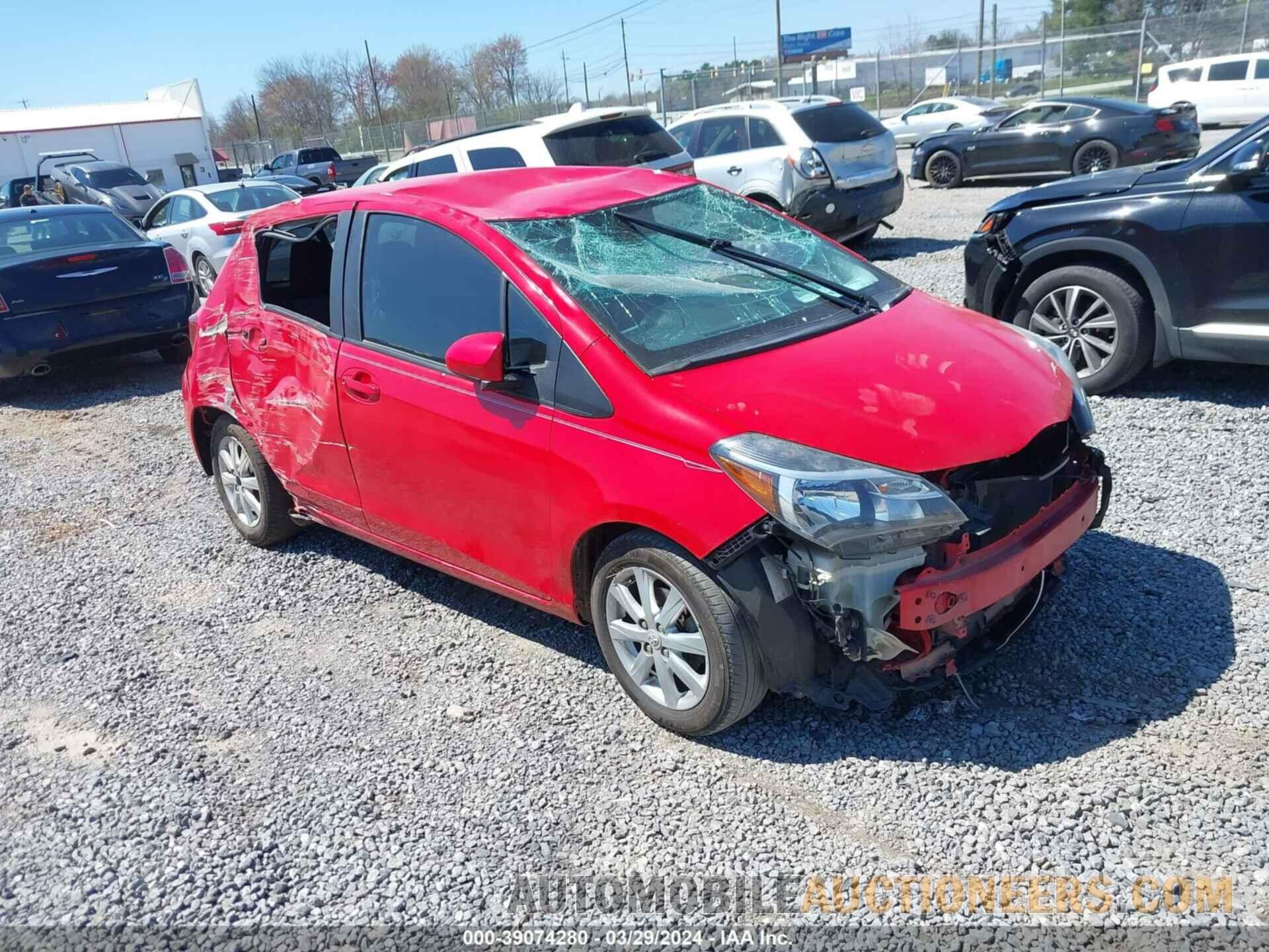 VNKKTUD35FA034070 TOYOTA YARIS 2015