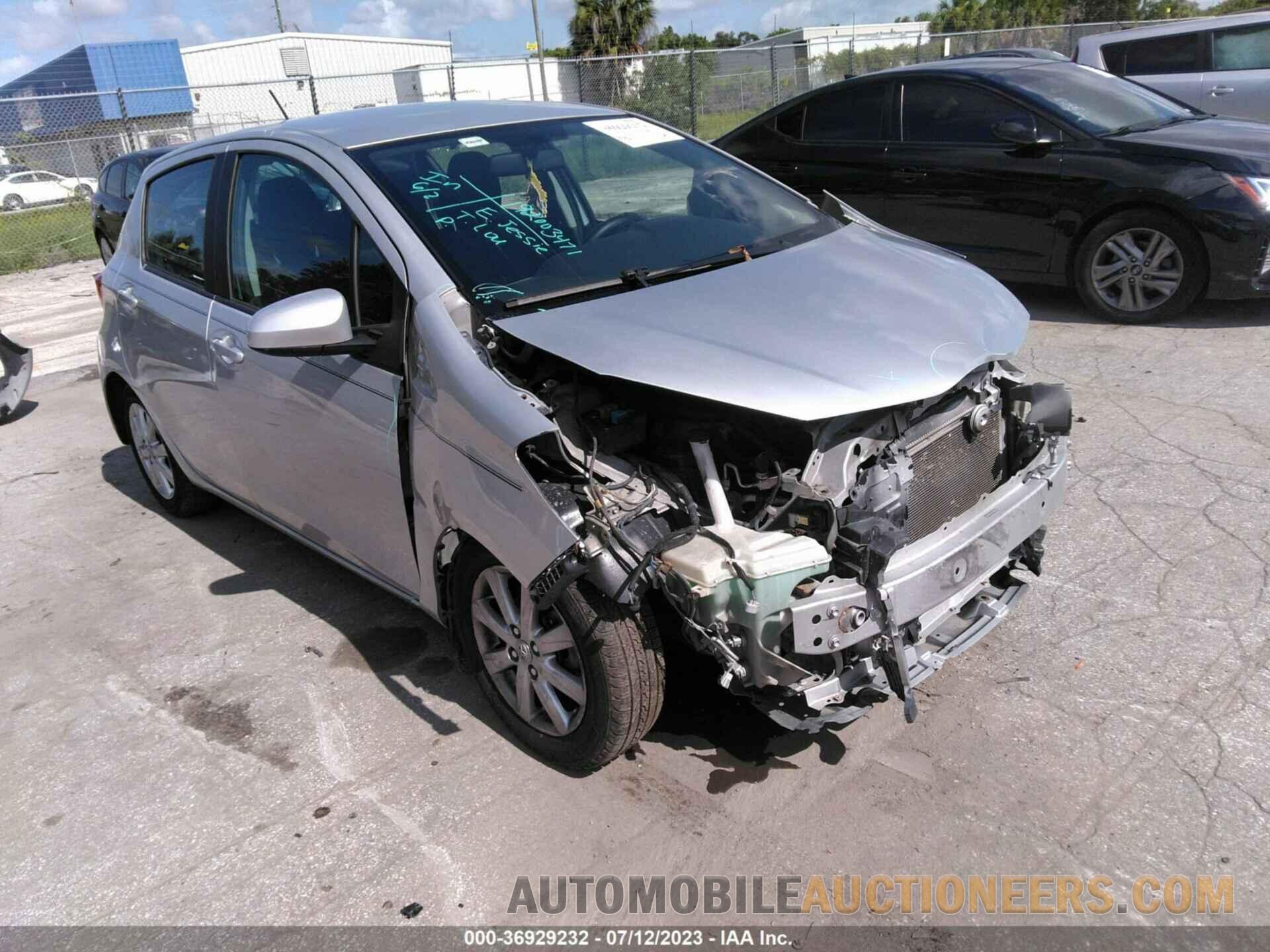 VNKKTUD37FA015018 TOYOTA YARIS 2015