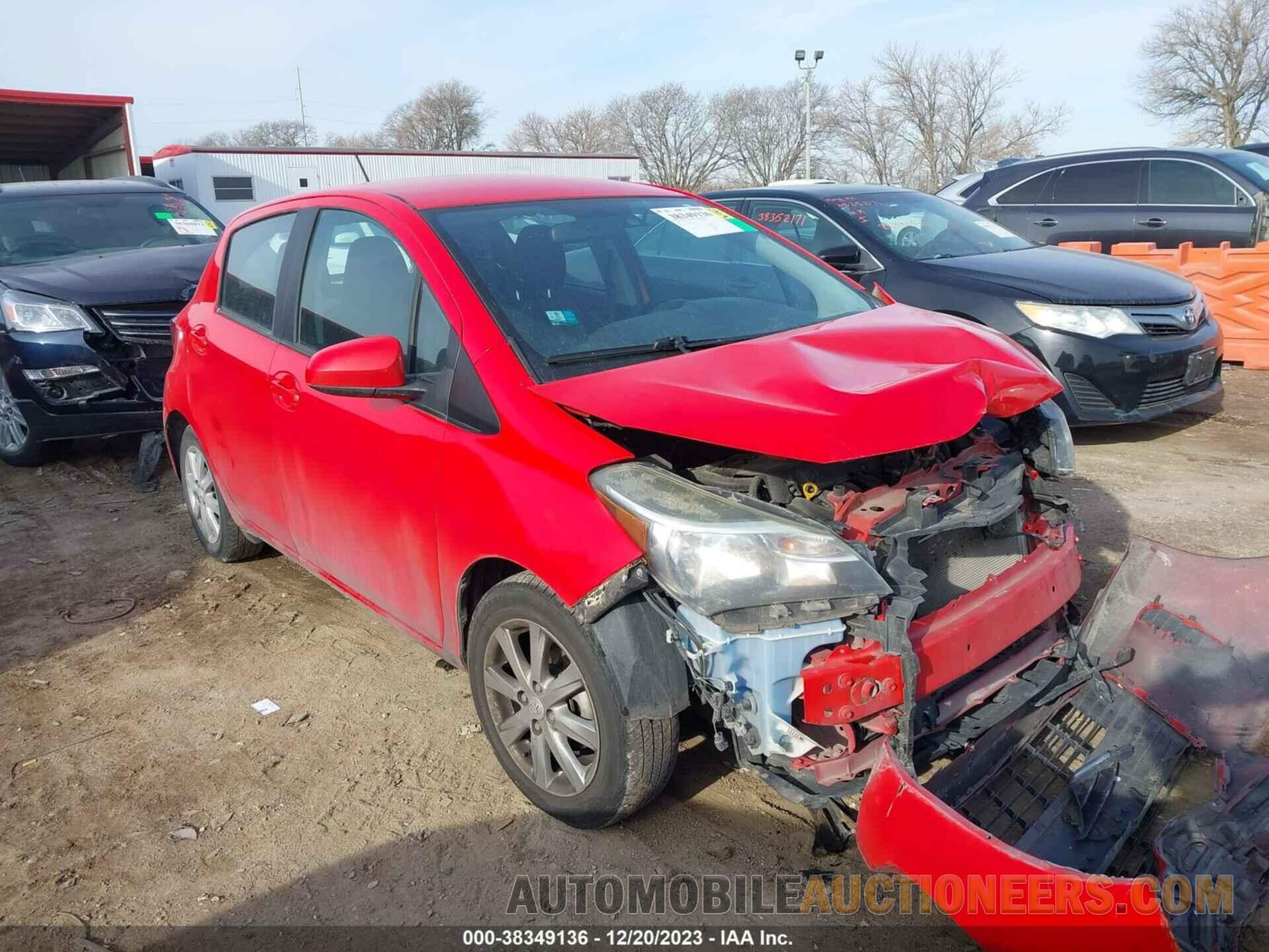 VNKKTUD37FA033986 TOYOTA YARIS 2015