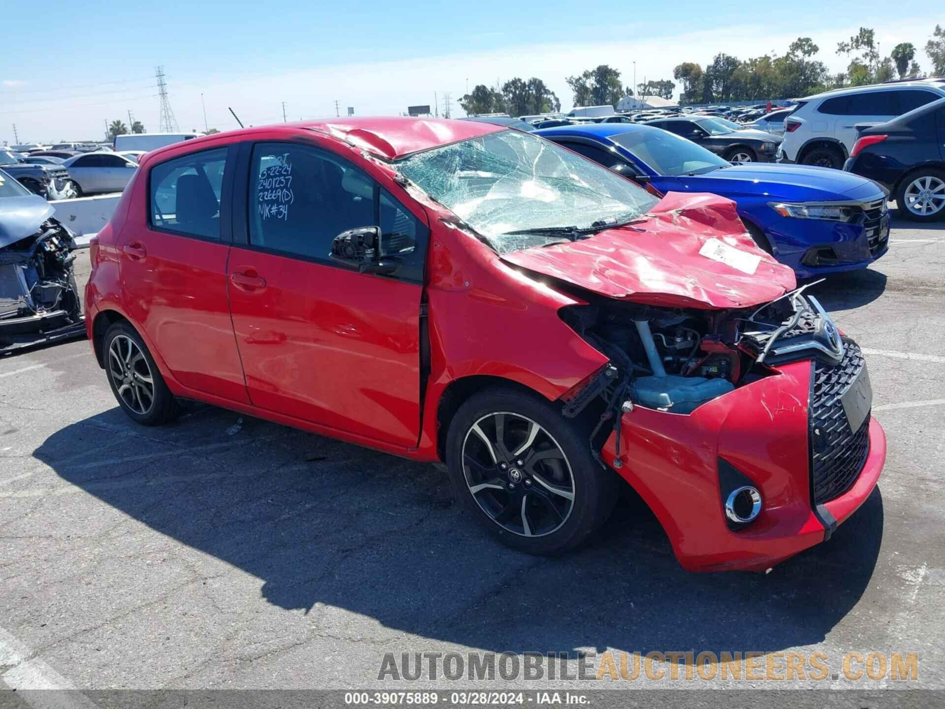 VNKKTUD3XFA016969 TOYOTA YARIS 2015