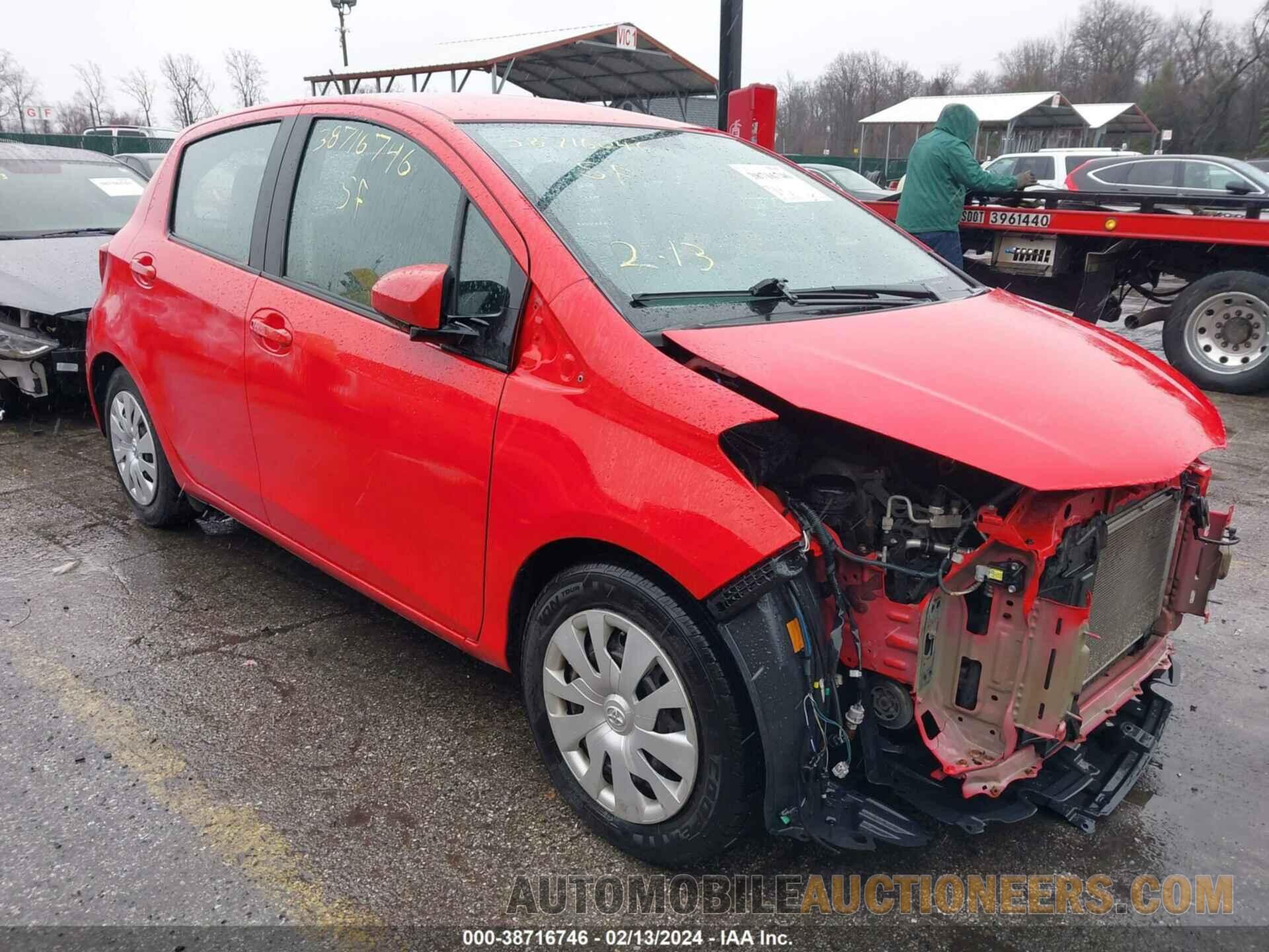 VNKKTUD3XFA041516 TOYOTA YARIS 2015