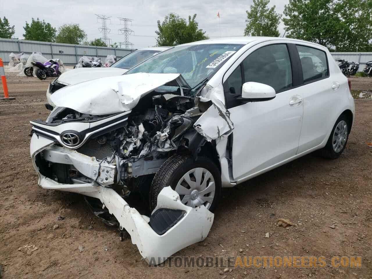 VNKKTUD3XFA047123 TOYOTA YARIS 2015