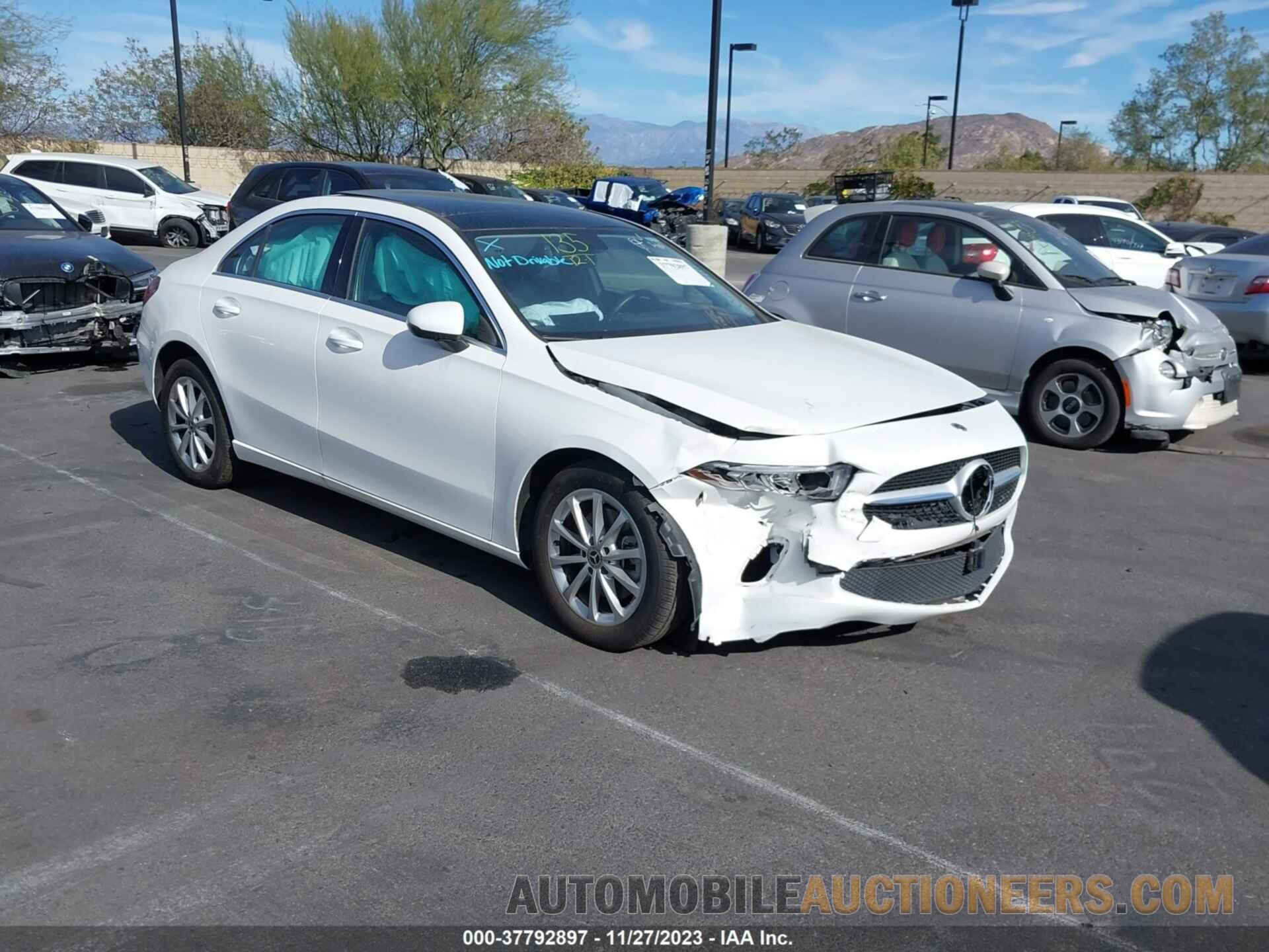 W1K3G4EB7NJ350145 MERCEDES-BENZ A-CLASS 2022