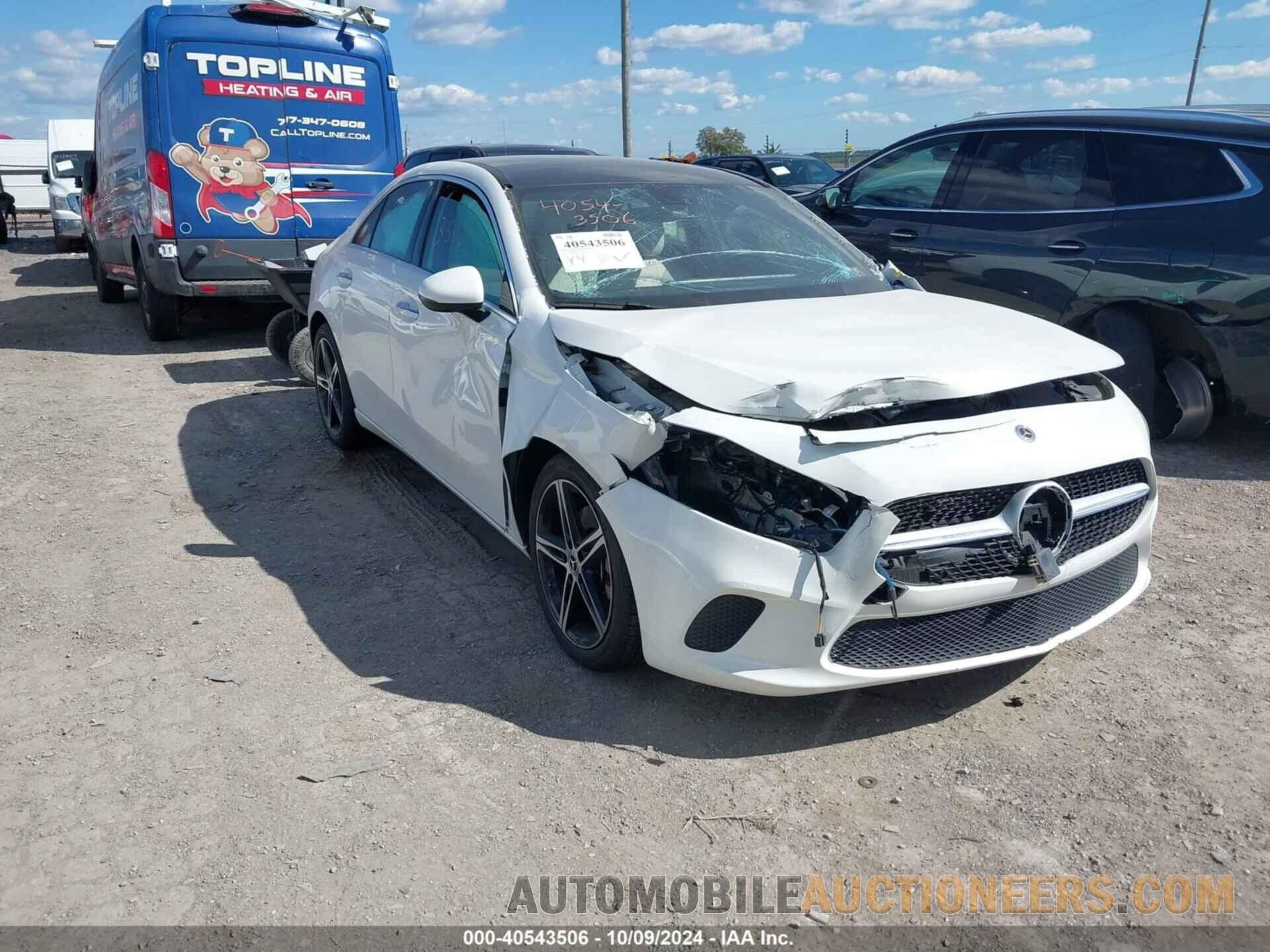 W1K3G4FB5NJ342530 MERCEDES-BENZ A 2022