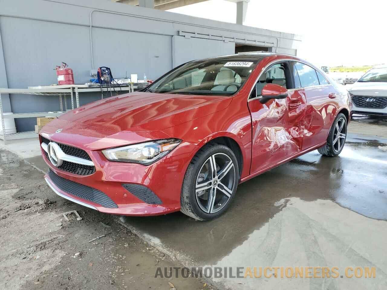 W1K5J4GB2MN175186 MERCEDES-BENZ CLA-CLASS 2021