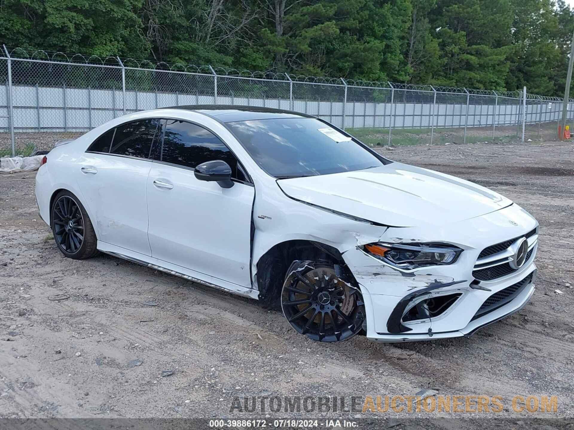 W1K5J5BB3NN284335 MERCEDES-BENZ AMG CLA 35 2022