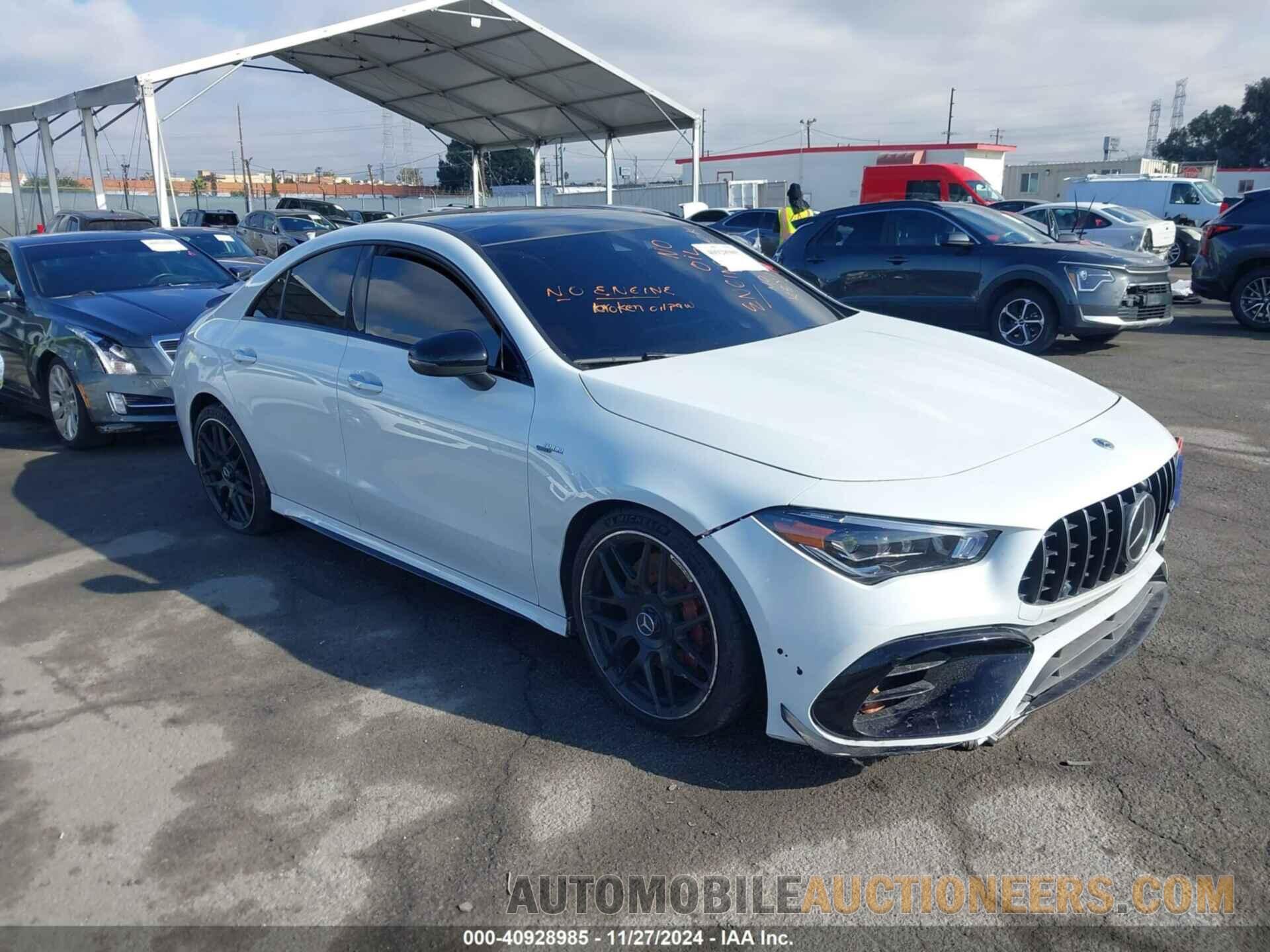 W1K5J5DB4MN206125 MERCEDES-BENZ AMG CLA 45 2021