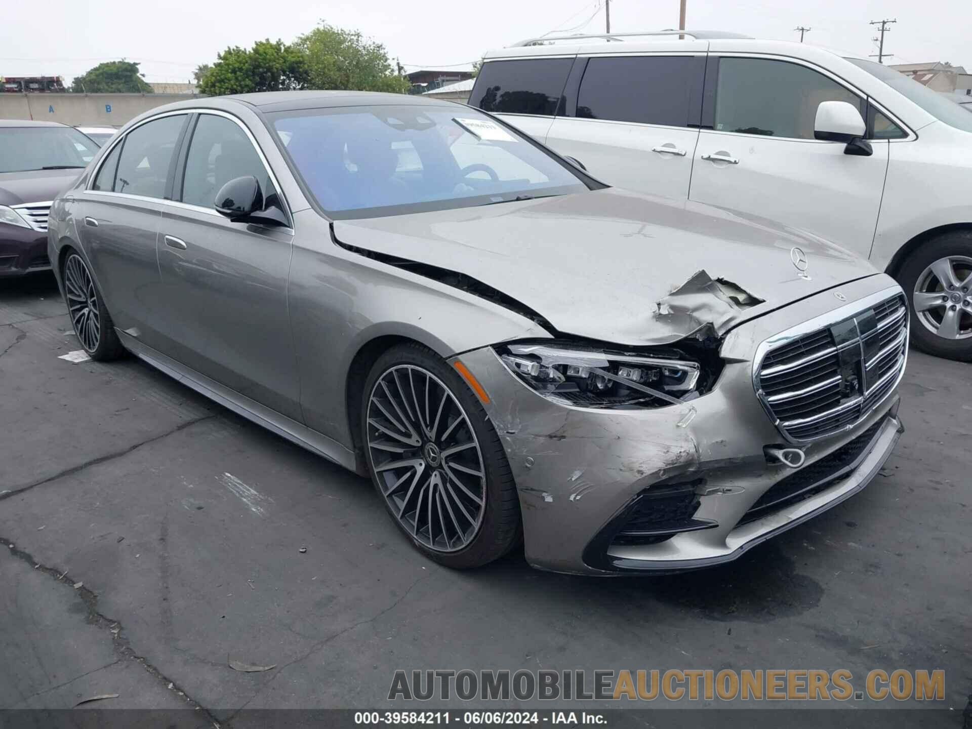 W1K6G6DB0NA132798 MERCEDES-BENZ S 500 2022