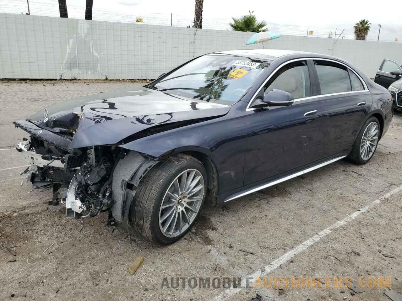 W1K6G6DB7NA157634 MERCEDES-BENZ S-CLASS 2022