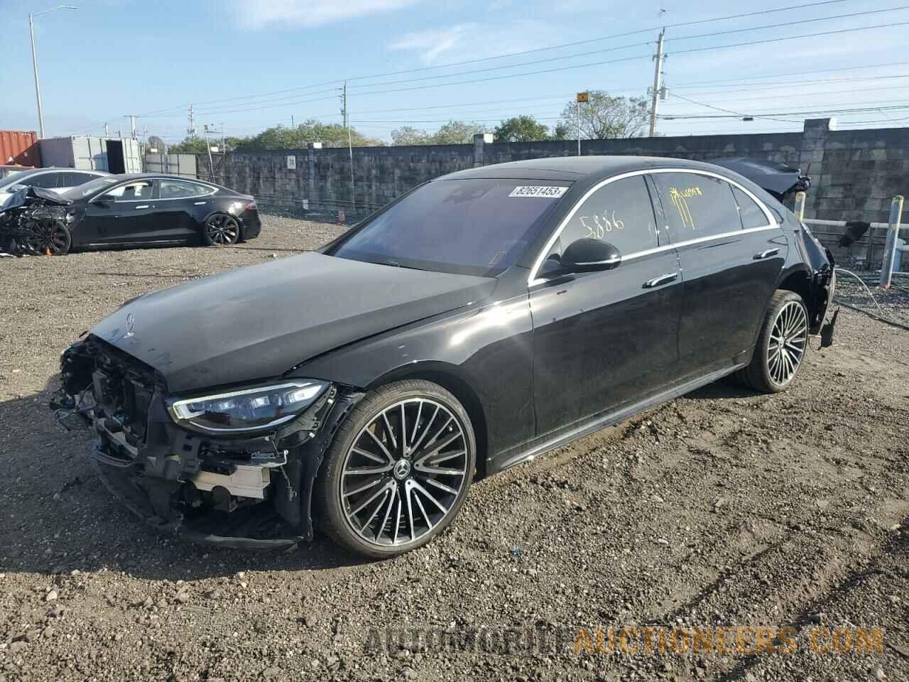 W1K6G6DB9NA119192 MERCEDES-BENZ S-CLASS 2022