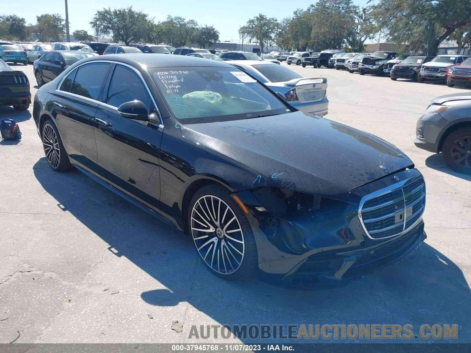 W1K6G6DB9NA139572 MERCEDES-BENZ S-CLASS 2022