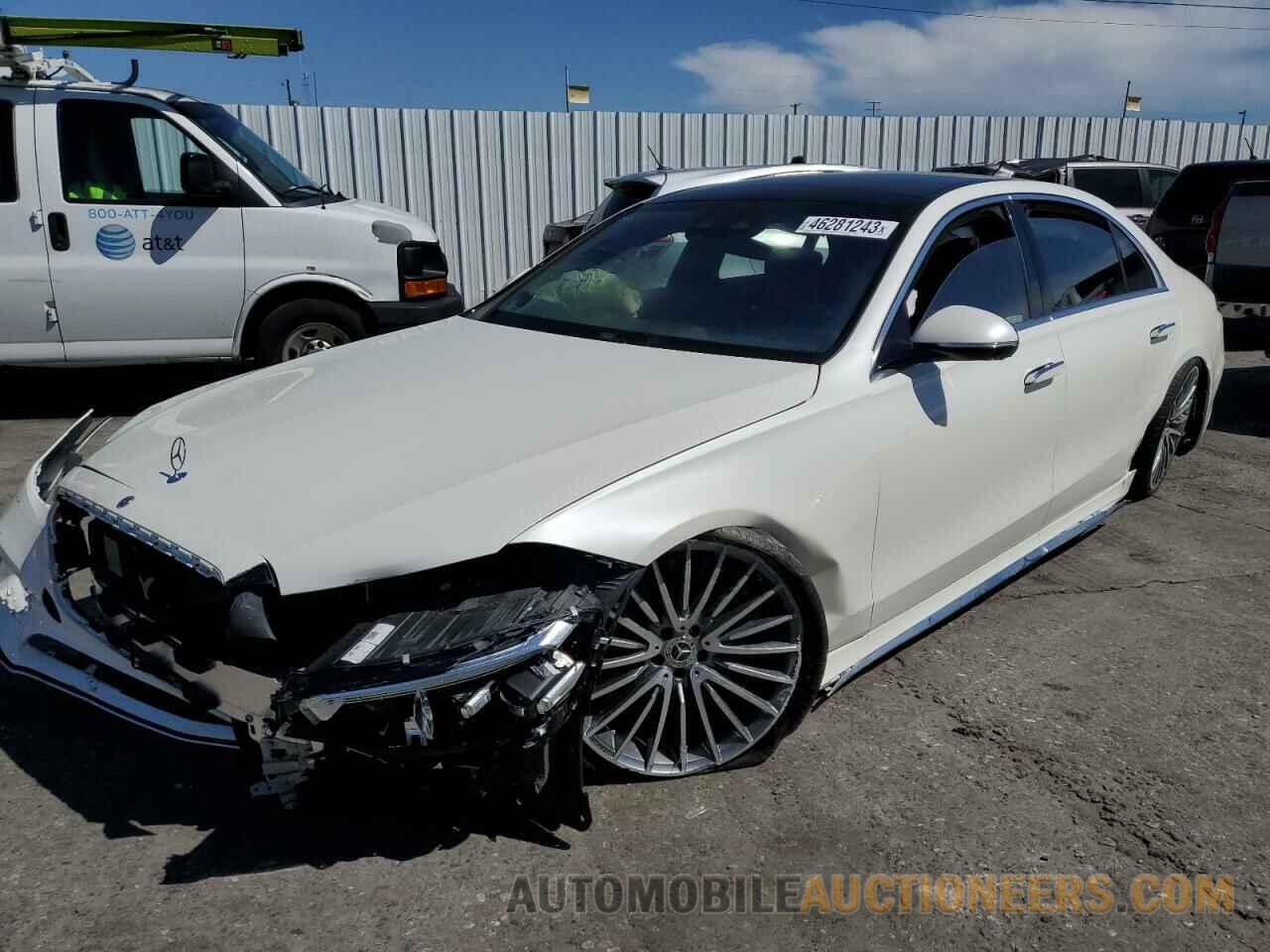 W1K6G6DBXNA101493 MERCEDES-BENZ S-CLASS 2022