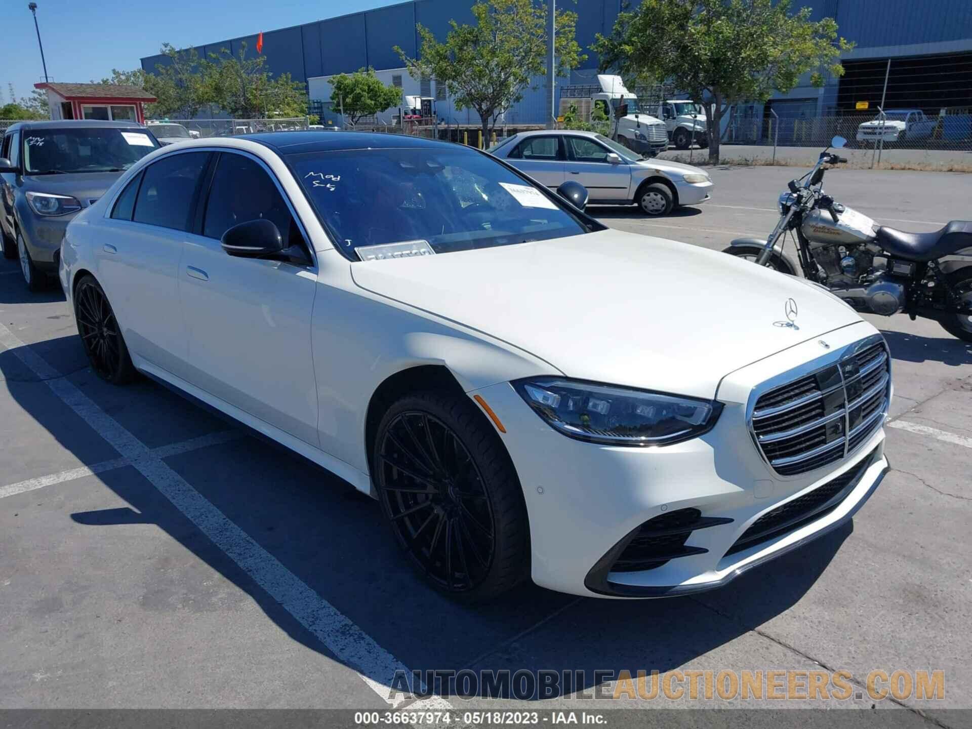 W1K6G7GB4NA163652 MERCEDES-BENZ S 580 2022