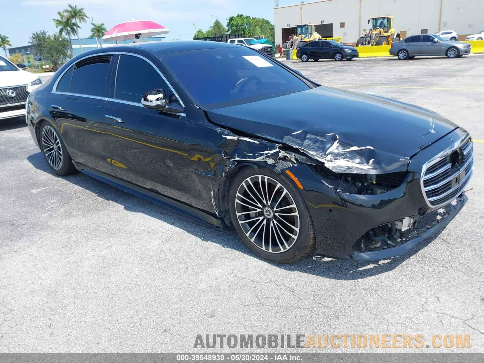 W1K6G7GB5NA096611 MERCEDES-BENZ S 580 2022