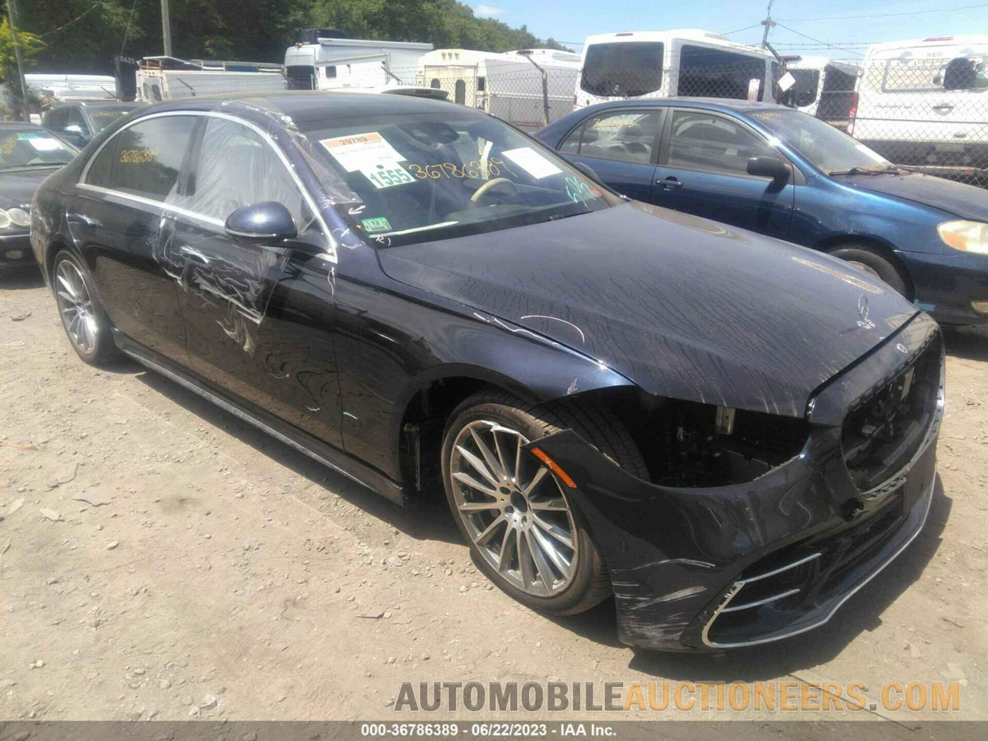 W1K6G7GB6NA066470 MERCEDES-BENZ S-CLASS 2022