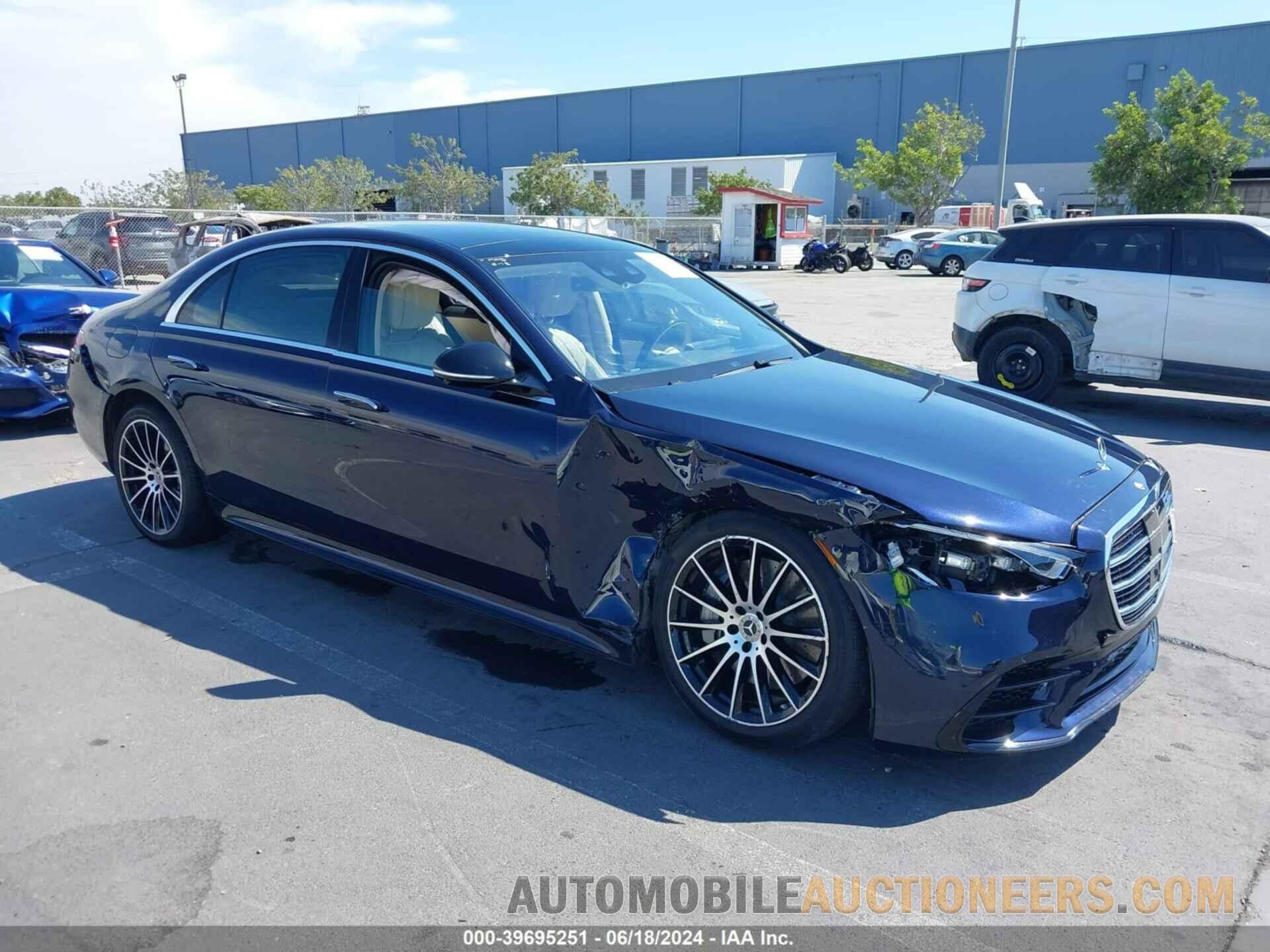 W1K6G7GB6NA097086 MERCEDES-BENZ S 580 2022