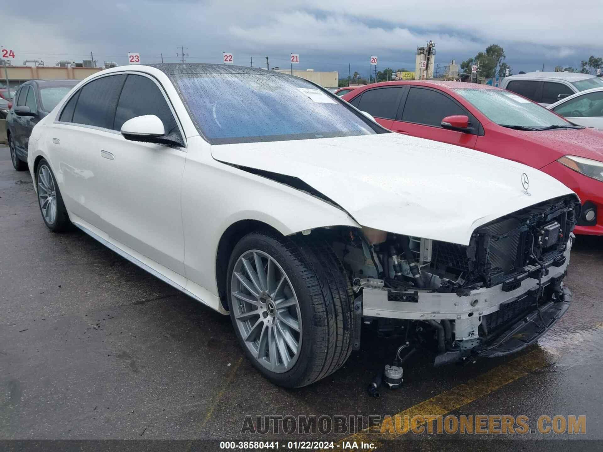 W1K6G7GB6NA139837 MERCEDES-BENZ S 580 2022