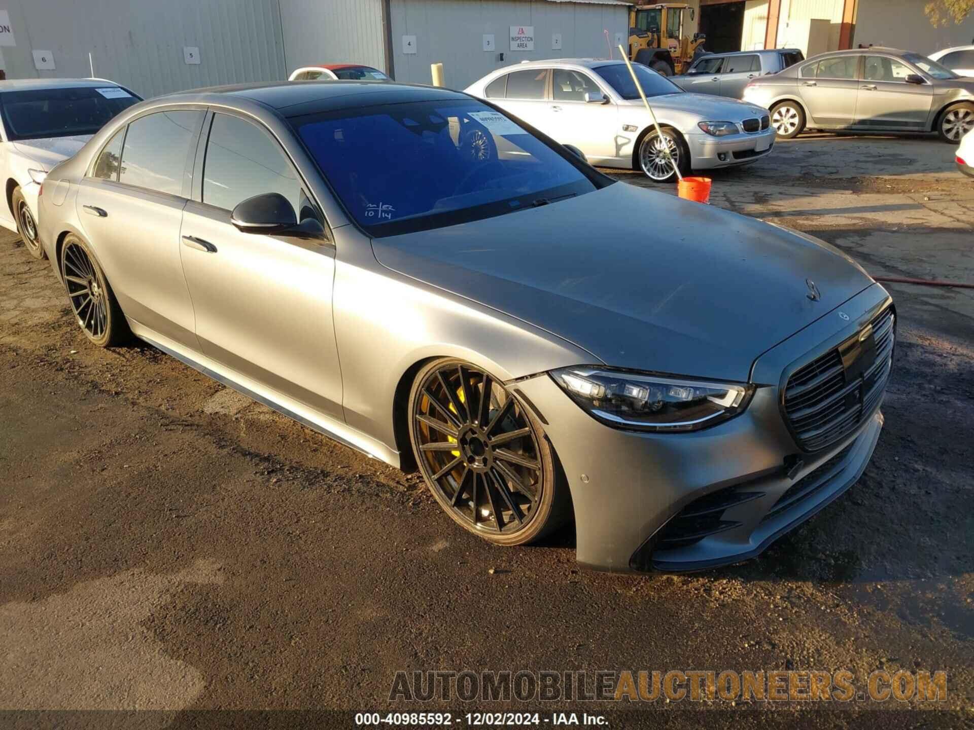 W1K6G7GB6NA145234 MERCEDES-BENZ S 580 2022