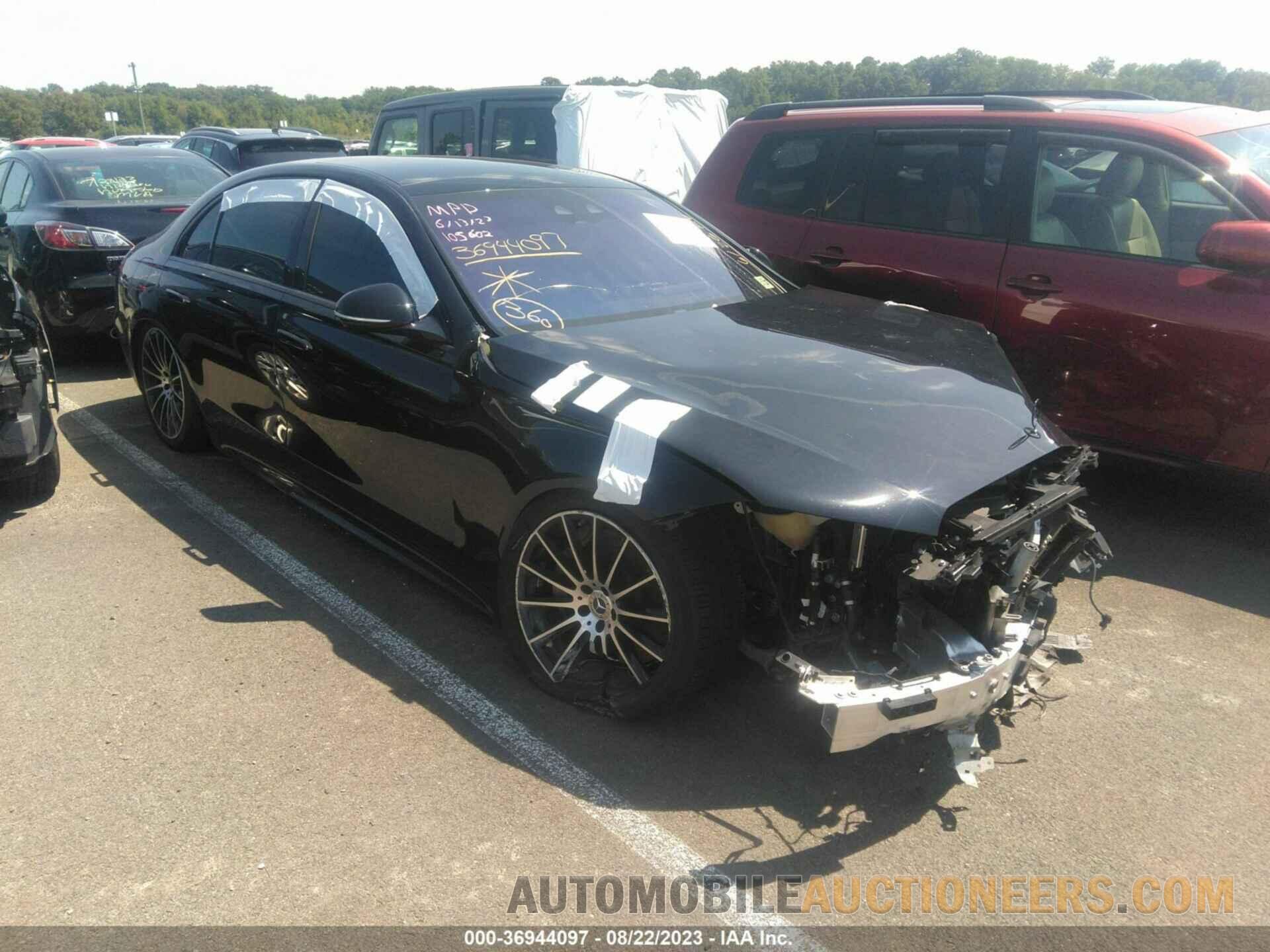 W1K6G7GB7NA105602 MERCEDES-BENZ S 580 2022