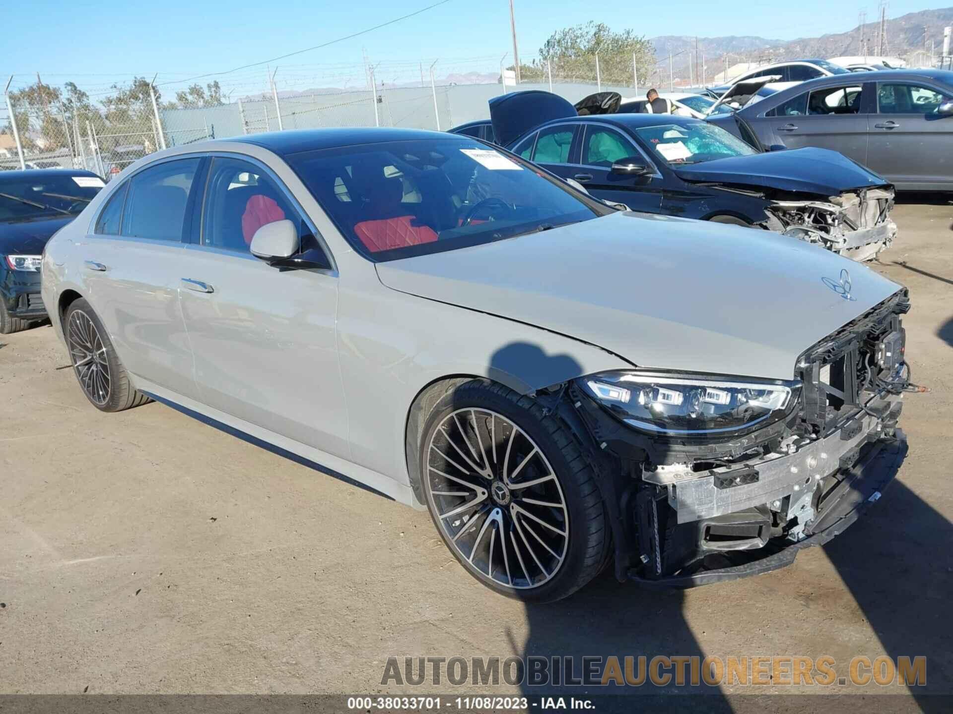 W1K6G7GB7NA154296 MERCEDES-BENZ S 580 2022