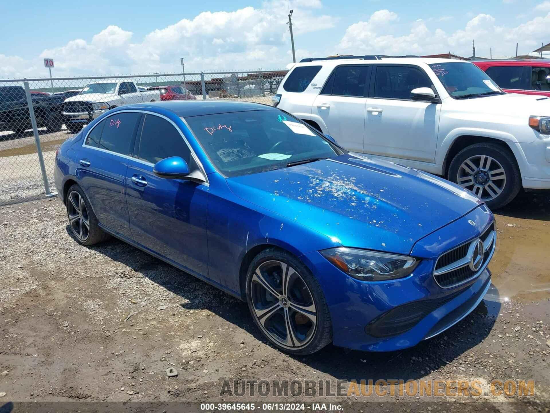 W1KAF4GB0PR073687 MERCEDES-BENZ C 300 2023