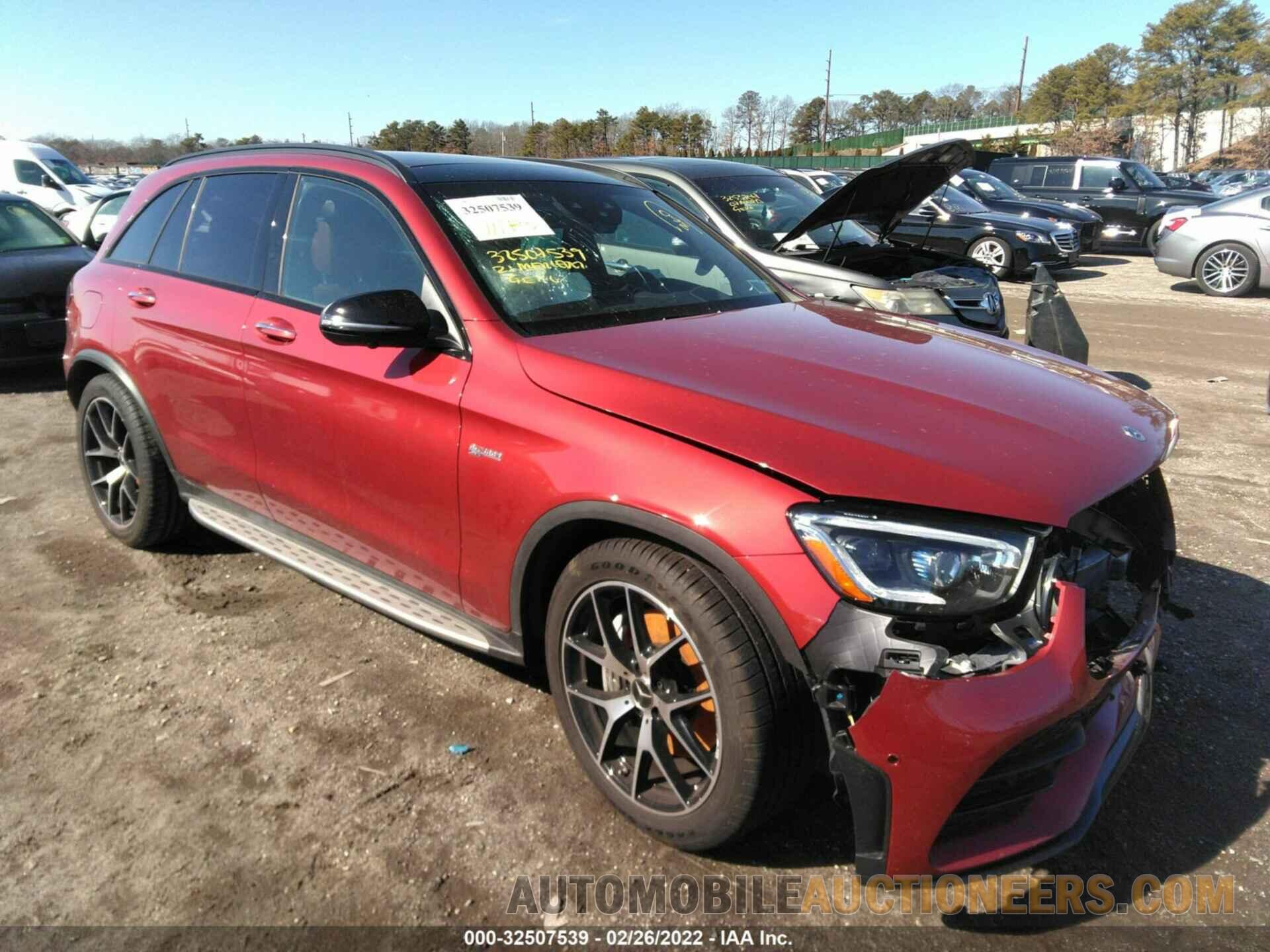 W1N0G6EB5MF907301 MERCEDES-BENZ GLC 2021