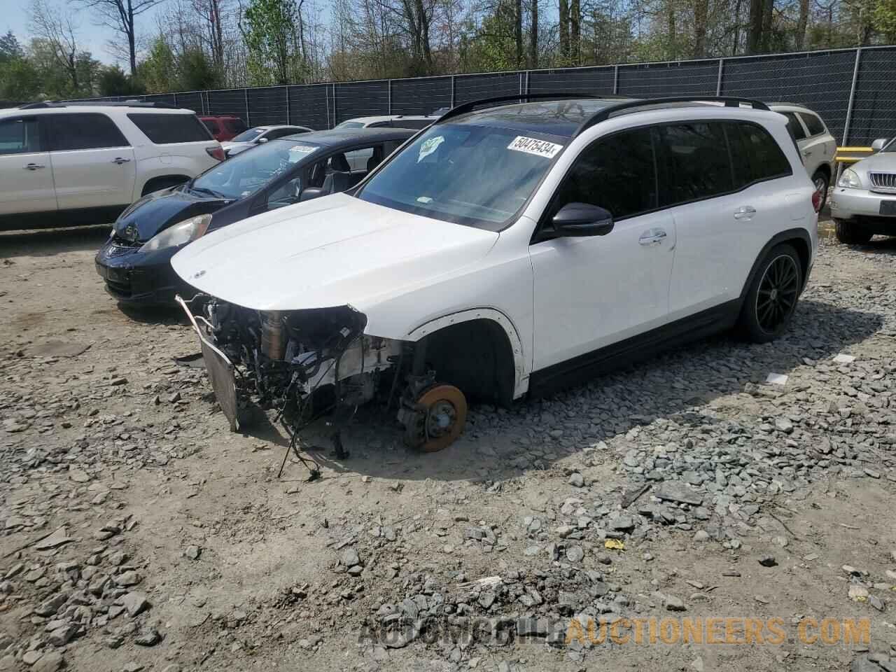 W1N4M4HB7MW137483 MERCEDES-BENZ GLB-CLASS 2021