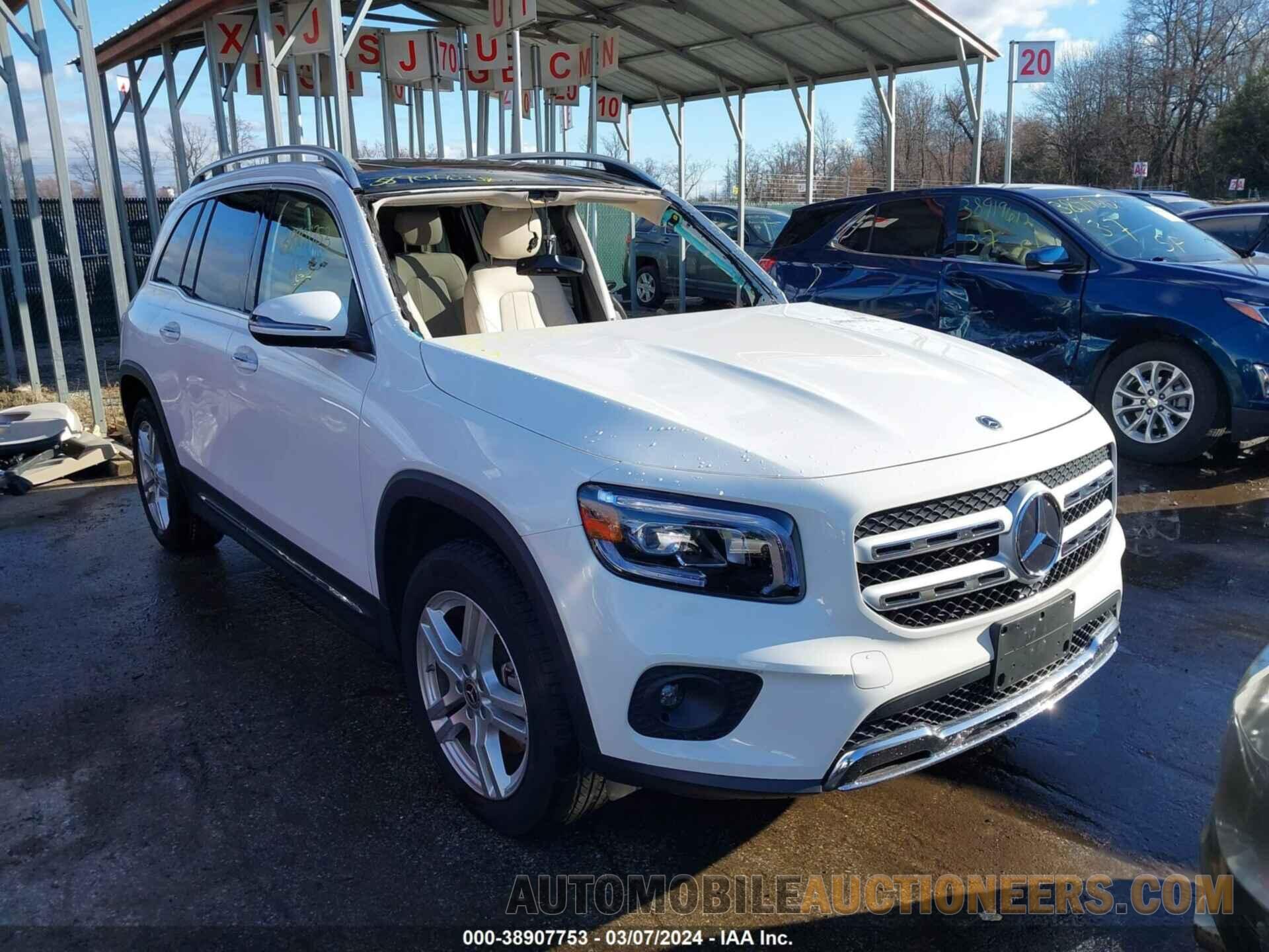 W1N4M4HB9NW183852 MERCEDES-BENZ GLB 250 2022