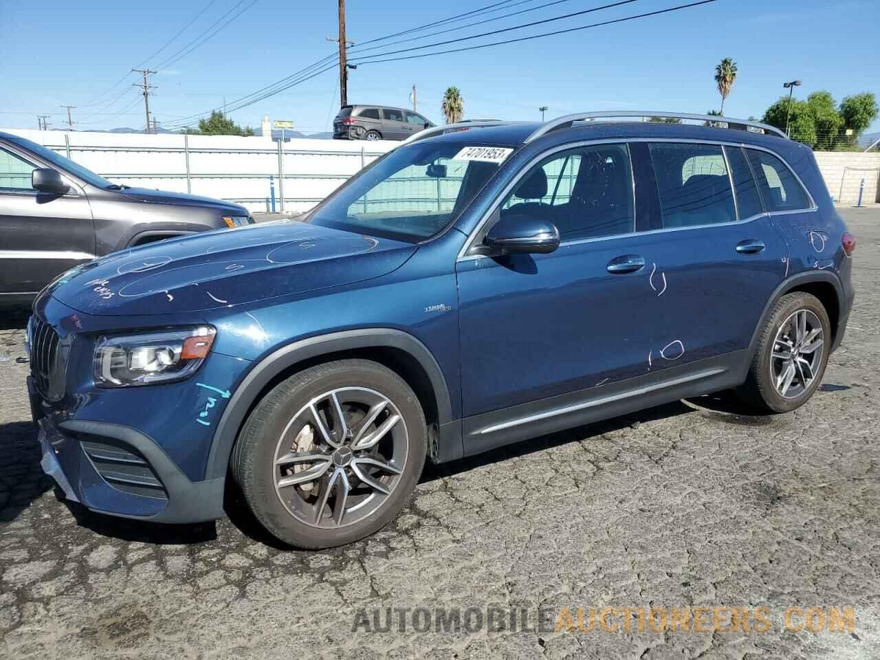 W1N4M5BB8MW082816 MERCEDES-BENZ GLB-CLASS 2021