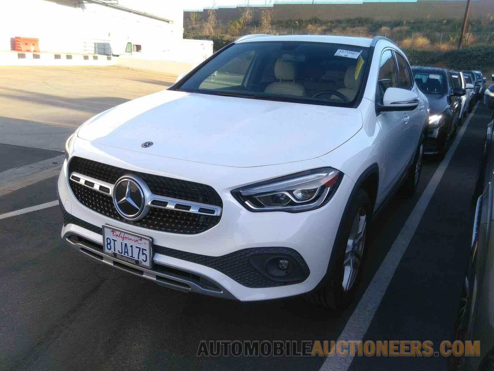 W1N4N4GB0MJ164536 Mercedes-Benz GLA 2021