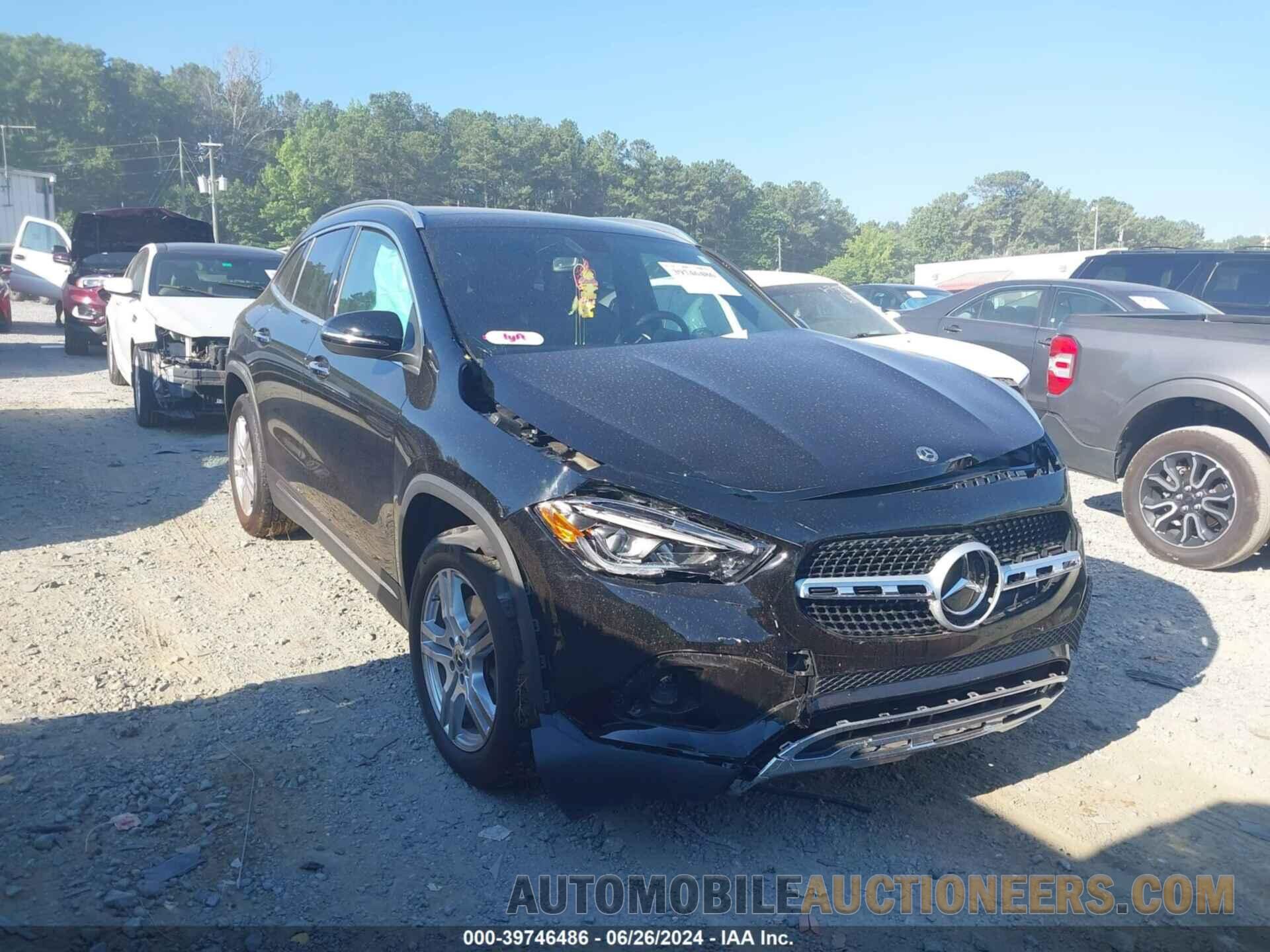 W1N4N4GB0MJ198492 MERCEDES-BENZ GLA 2021