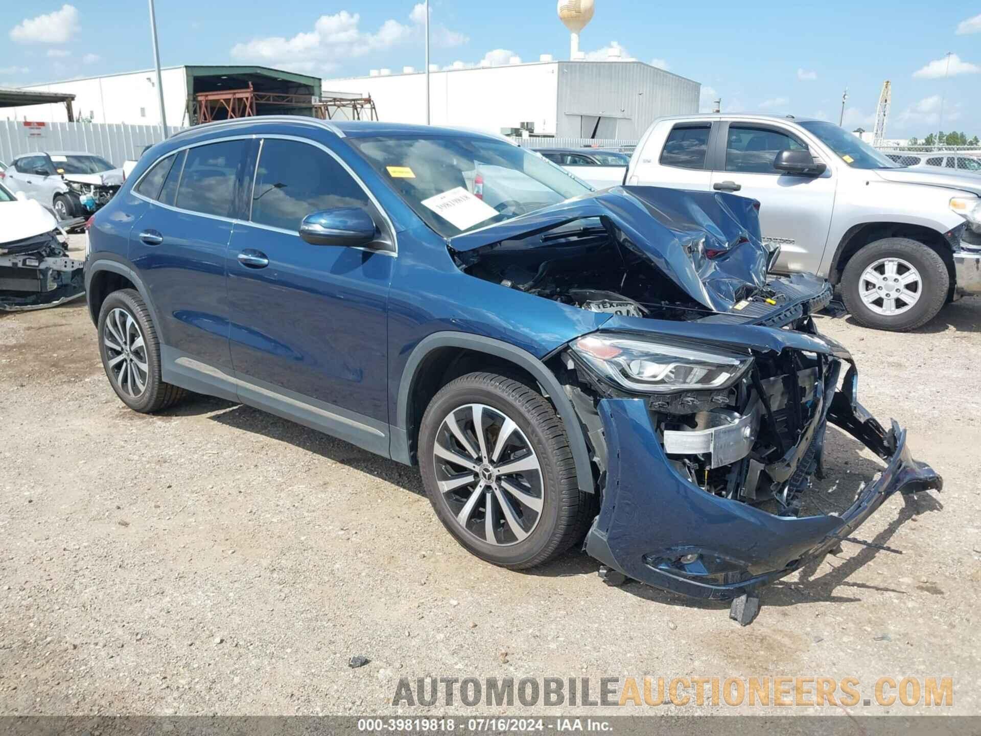 W1N4N4GB0NJ405867 MERCEDES-BENZ GLA 250 2022