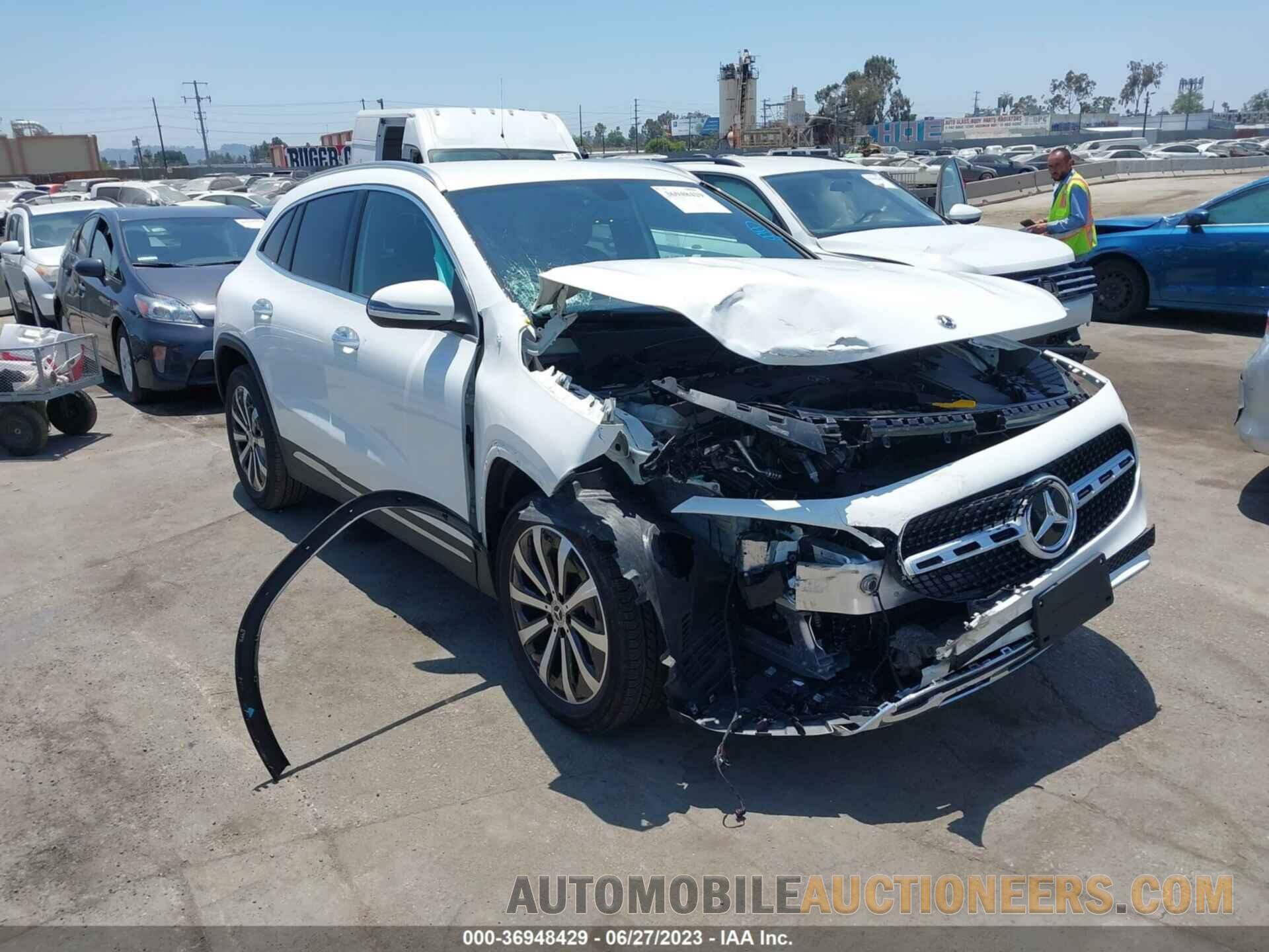 W1N4N4GB1NJ413282 MERCEDES-BENZ GLA 2022