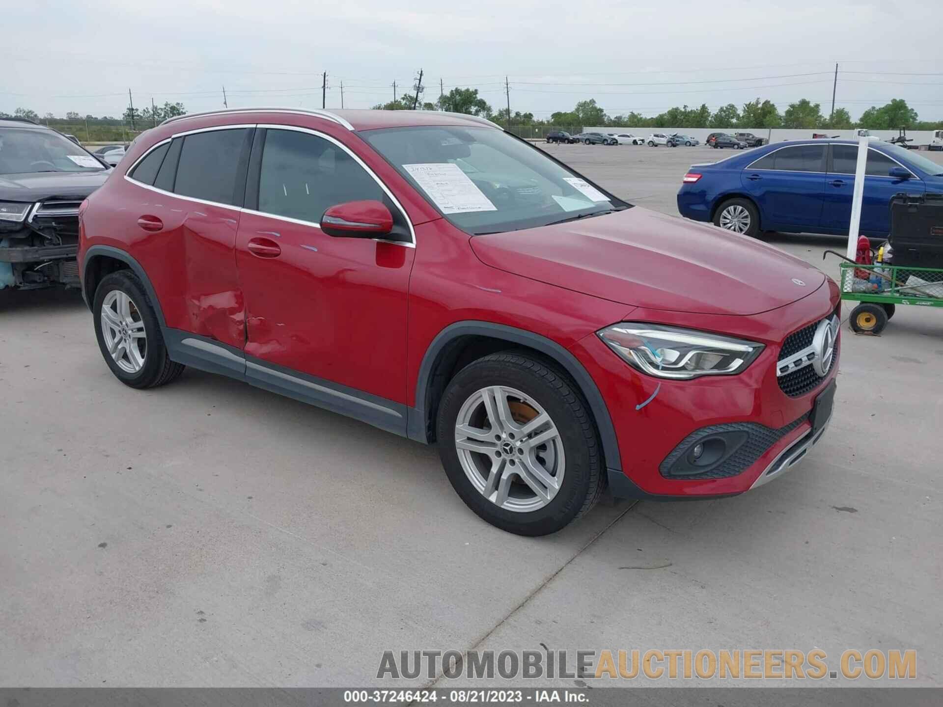 W1N4N4GB2MJ197697 MERCEDES-BENZ GLA 2021