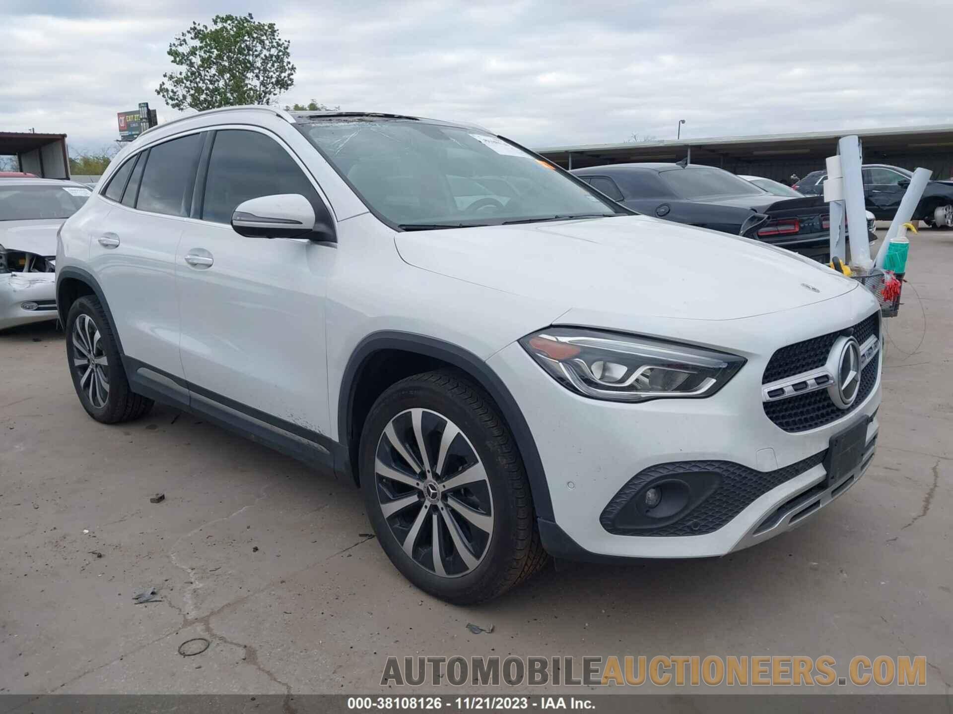 W1N4N4GB3MJ260600 MERCEDES-BENZ GLA 250 2021