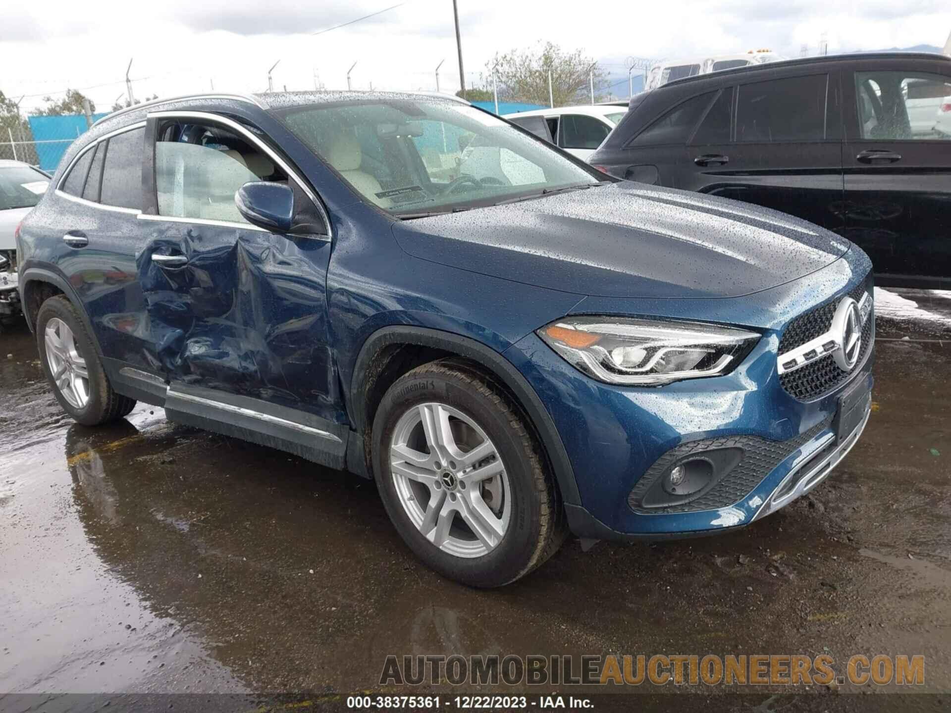 W1N4N4GB3NJ391589 MERCEDES-BENZ GLA 250 2022