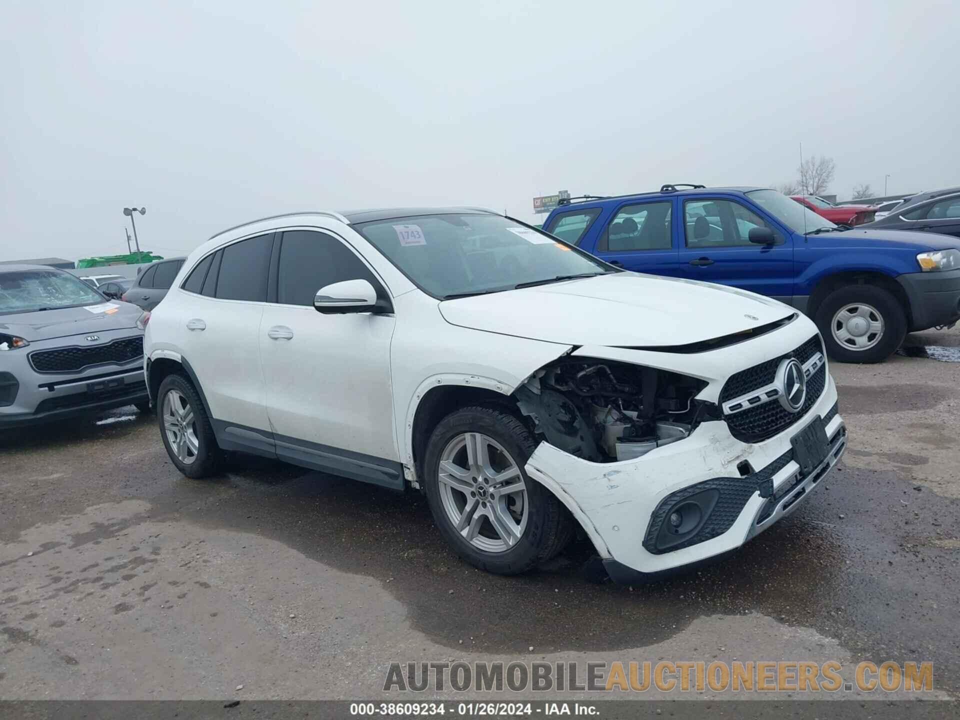 W1N4N4GB4MJ212040 MERCEDES-BENZ GLA 250 2021