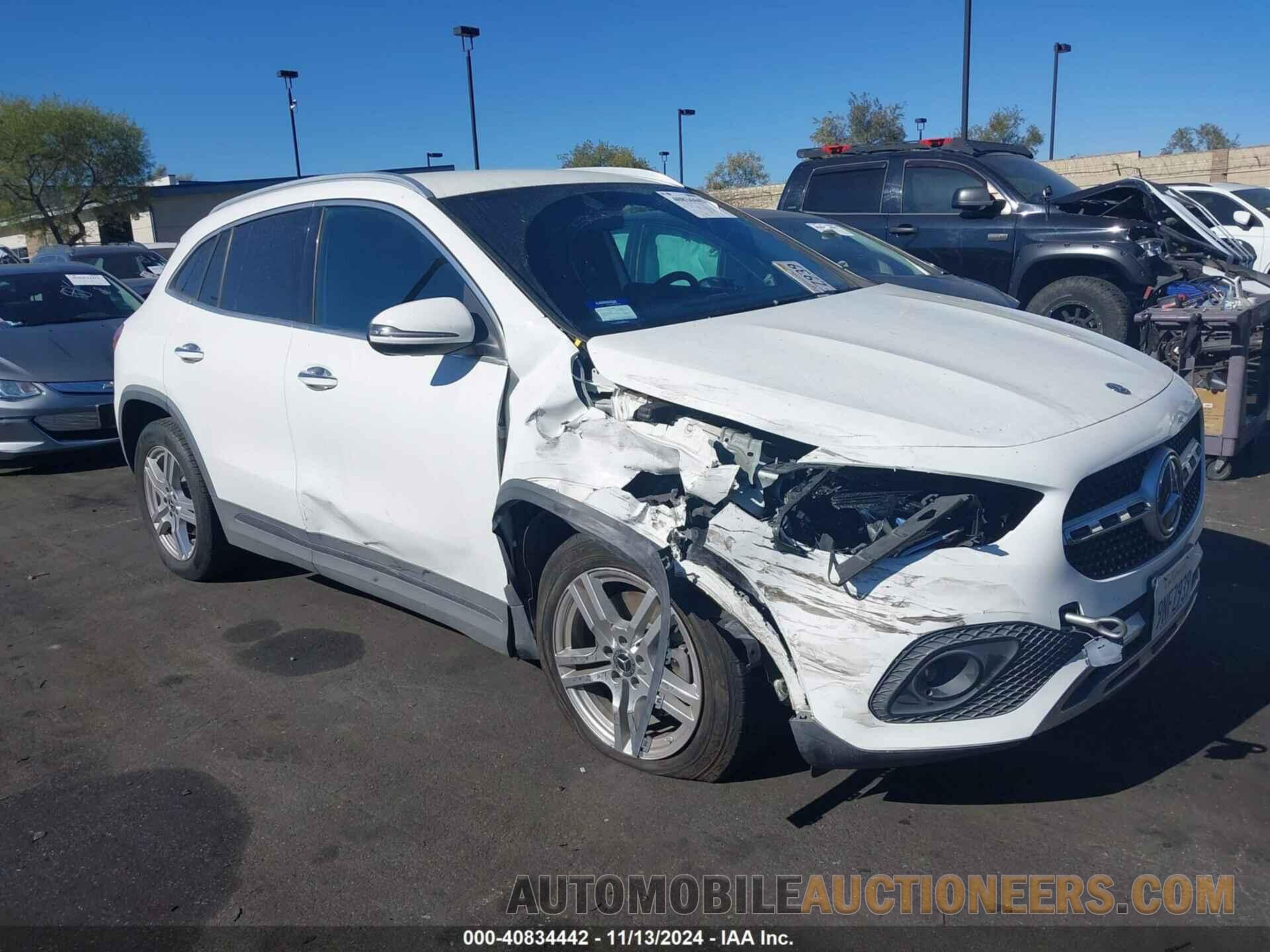 W1N4N4GB6MJ125448 MERCEDES-BENZ GLA 250 2021