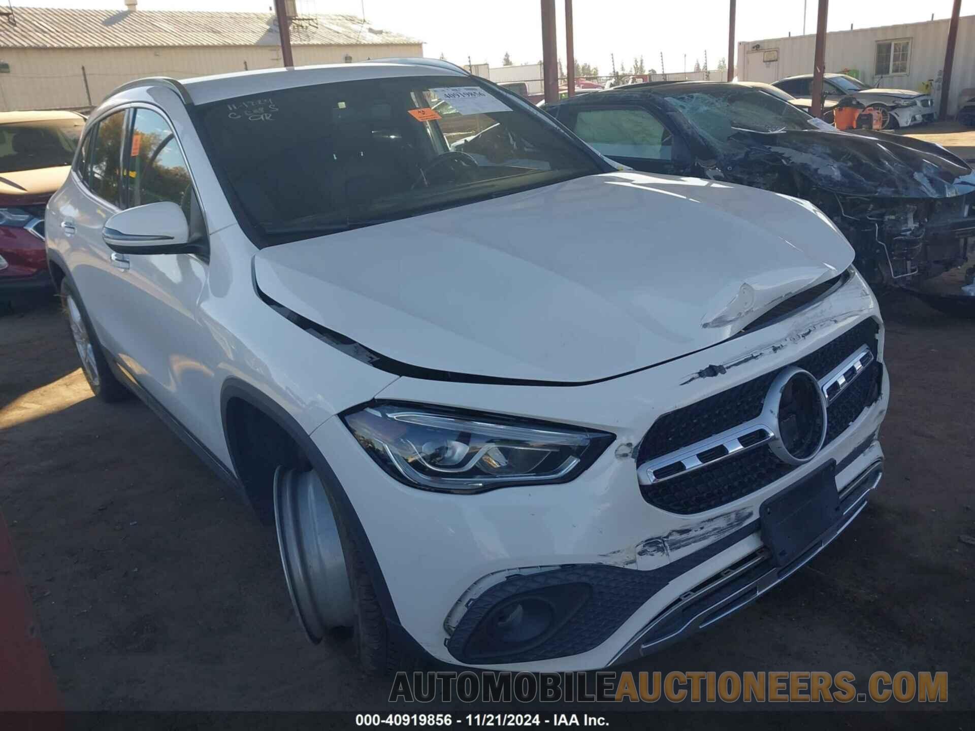 W1N4N4GB6MJ166405 MERCEDES-BENZ GLA 2021