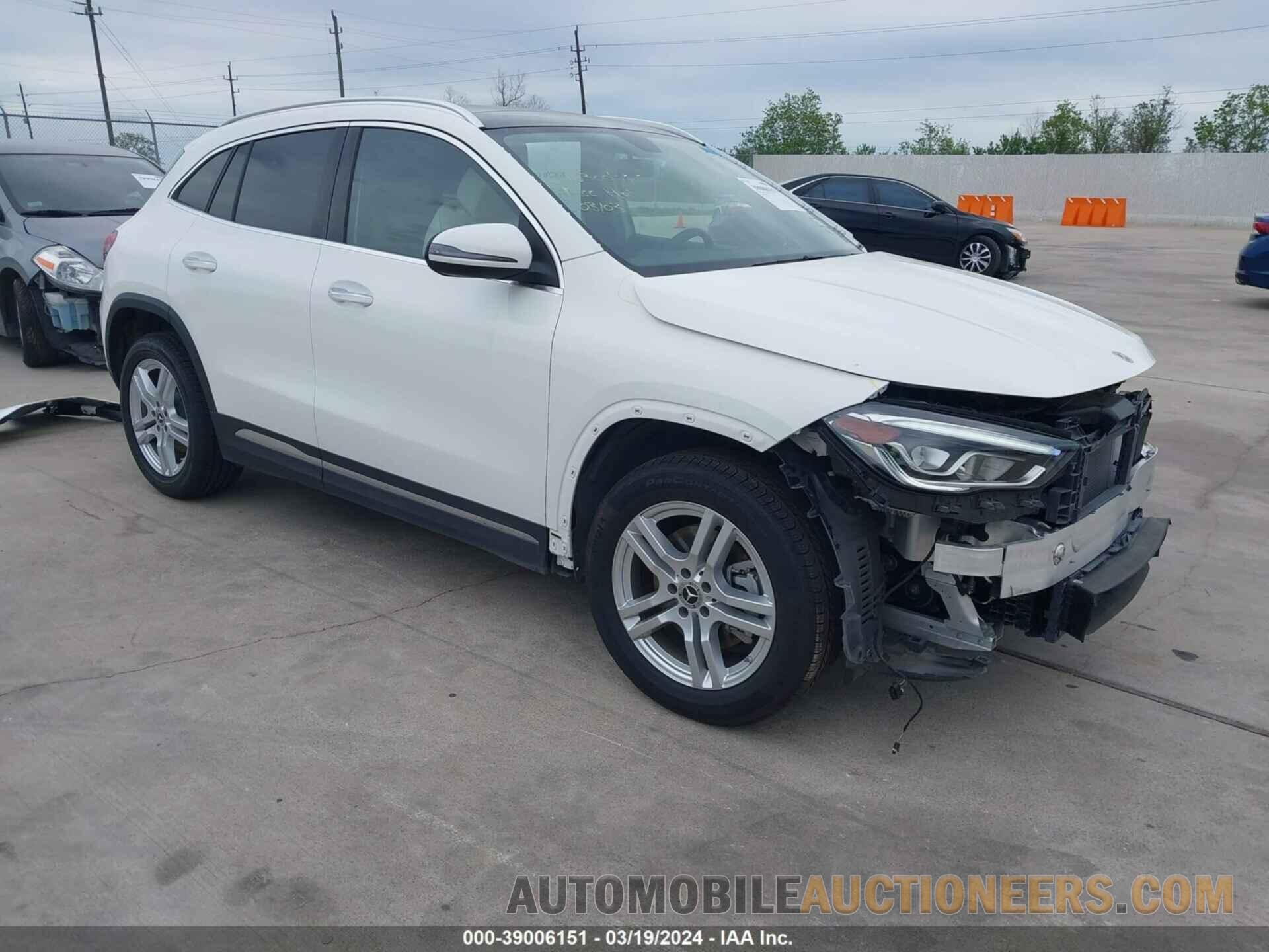 W1N4N4GB6MJ204506 MERCEDES-BENZ GLA 250 2021