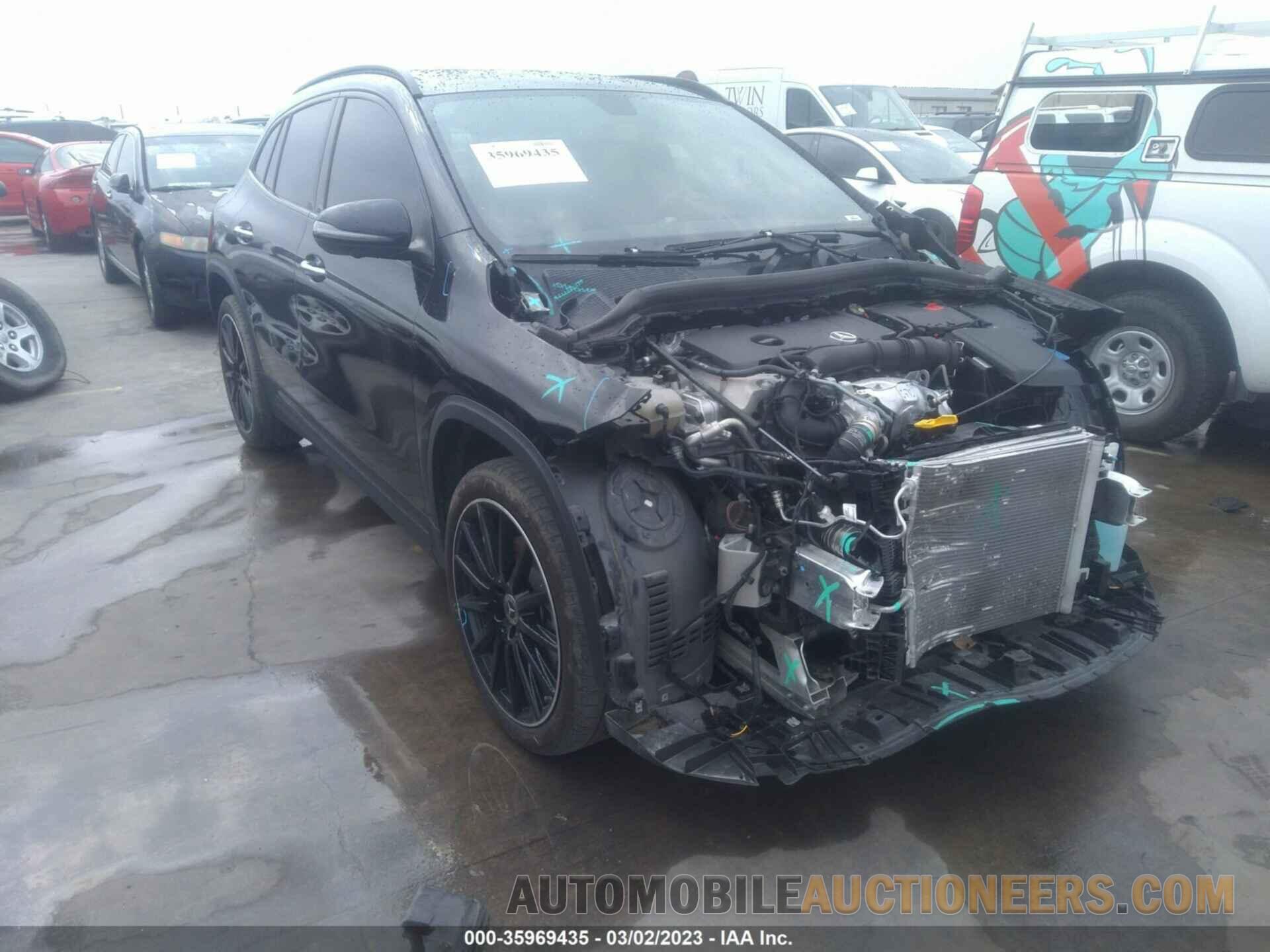 W1N4N4GB6MJ273938 MERCEDES-BENZ GLA 2021