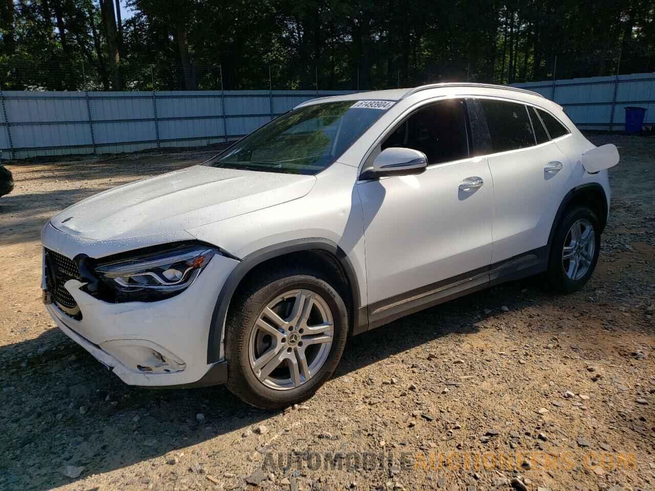 W1N4N4GB7MJ122882 MERCEDES-BENZ GLA-CLASS 2021