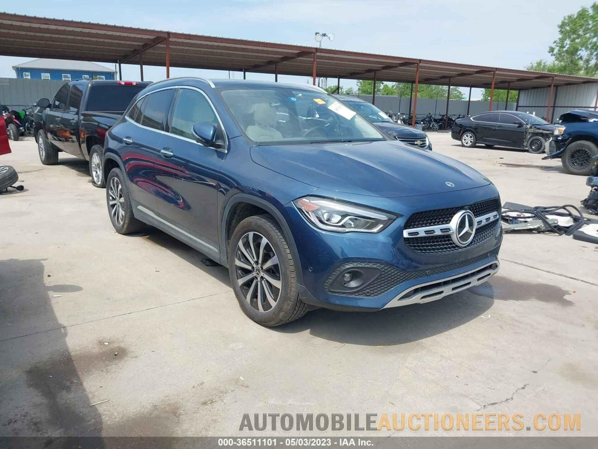 W1N4N4GB7NJ348843 MERCEDES-BENZ GLA 2022