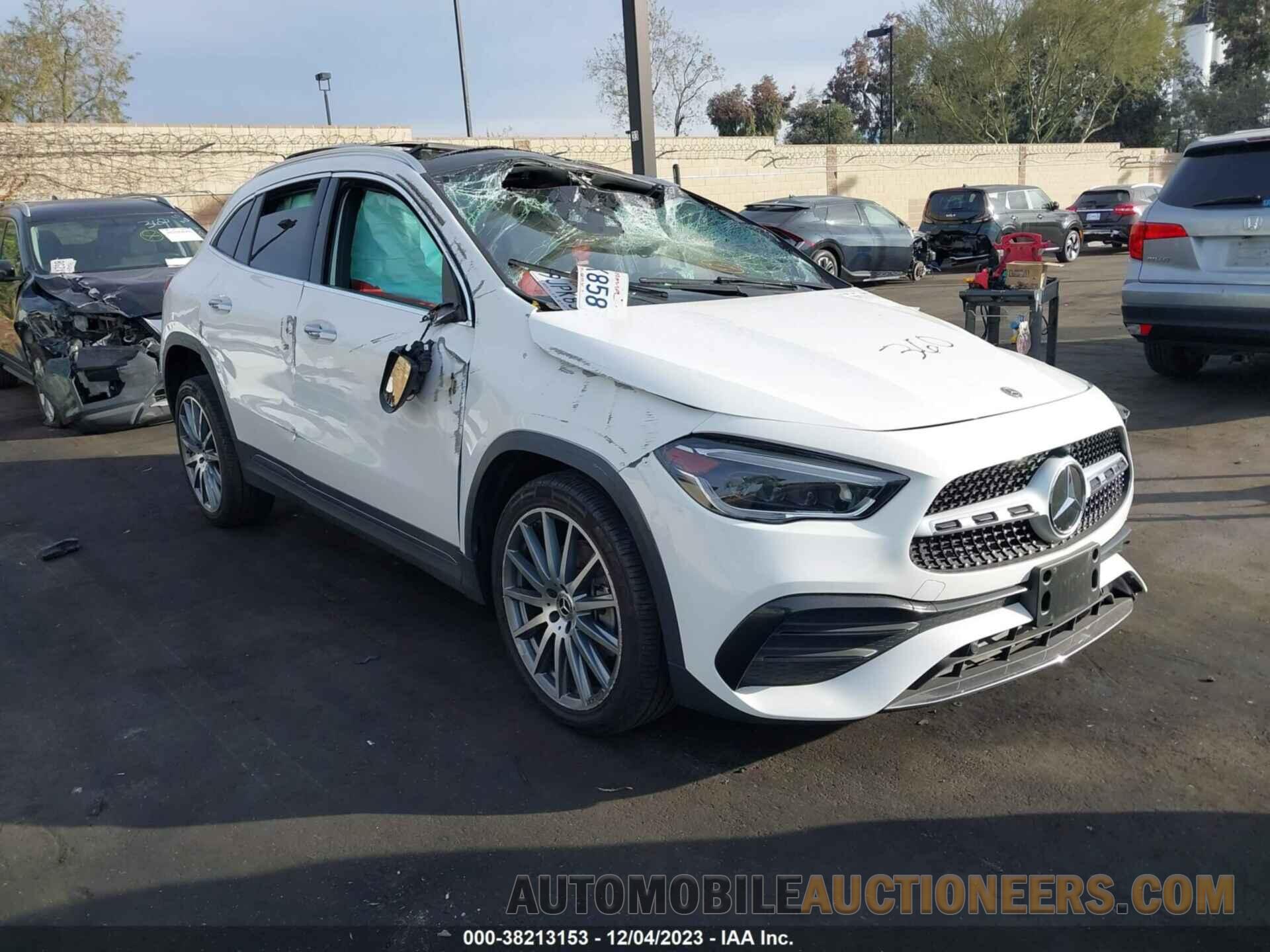 W1N4N4GB8MJ163361 MERCEDES-BENZ GLA 2021